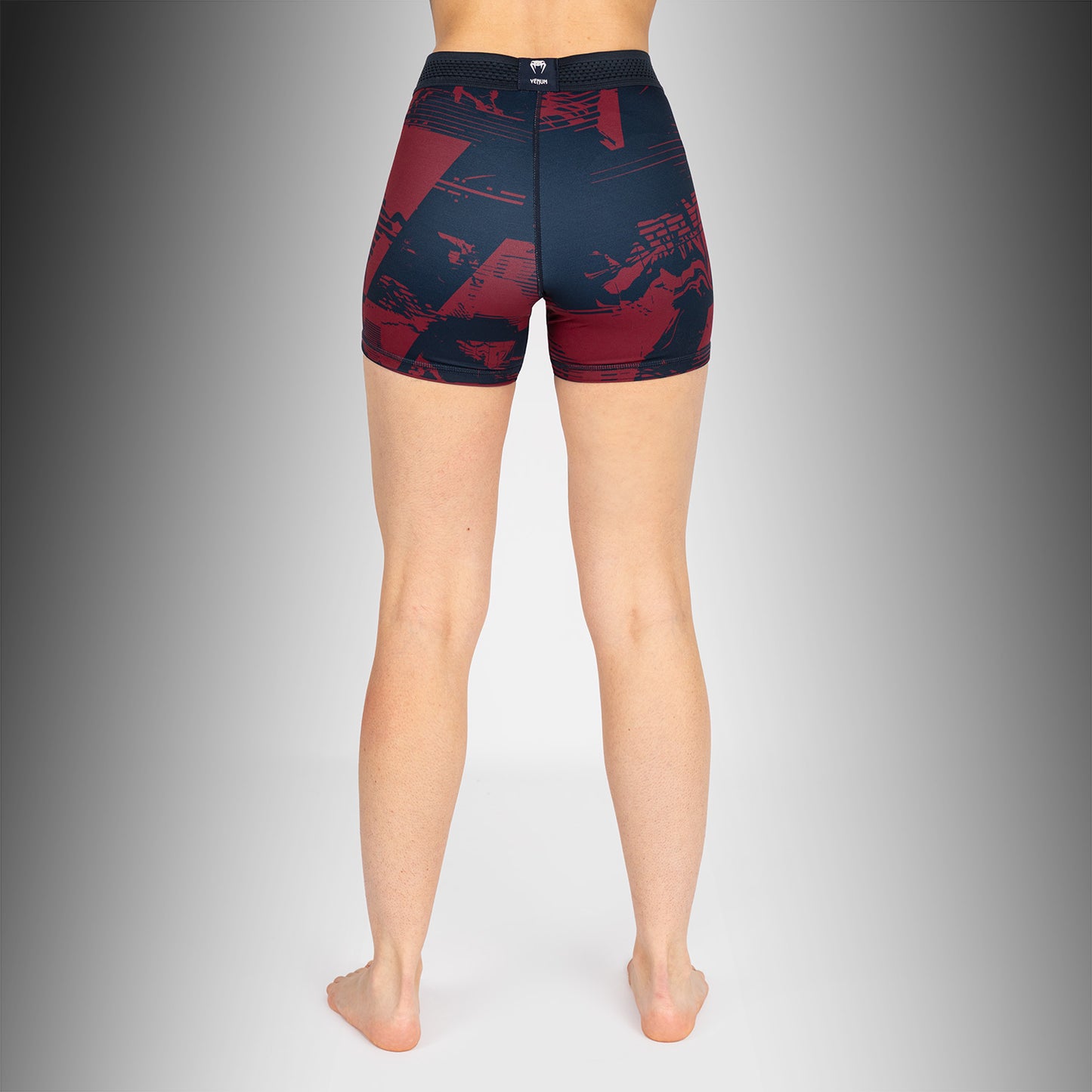 UFC Zenith by Venum Authentic Fight Week Short Vale Tudo Performance Mujer - Azul marino/Burdeos/Plateado