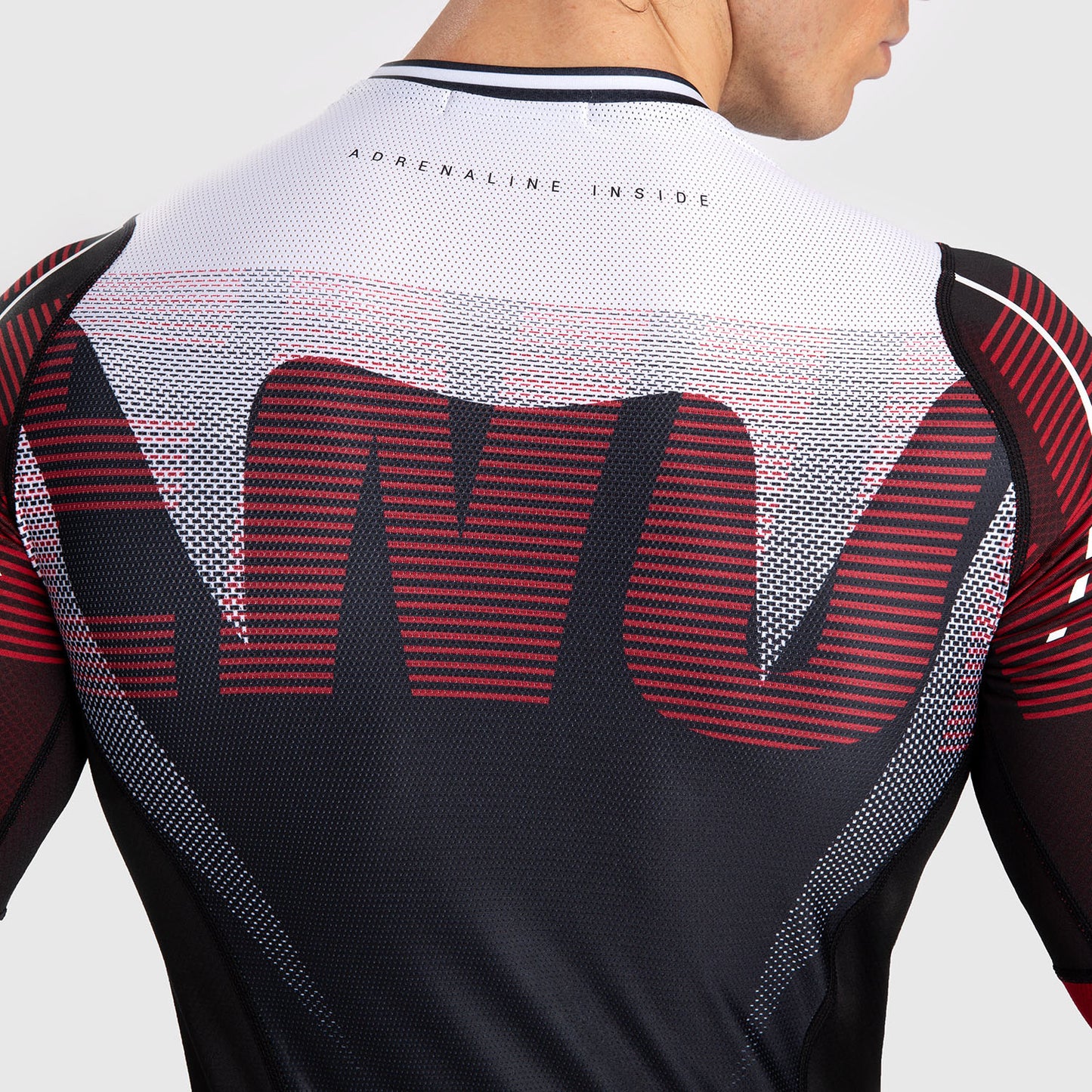 Venum Adrenaline Rashguard de Manga Larga para Hombre - Red