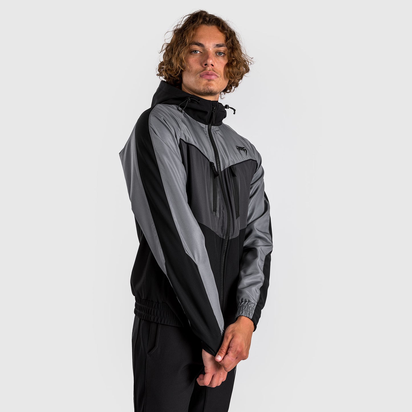 Venum Laser 3.0  Track Jacket - Negro/Gris