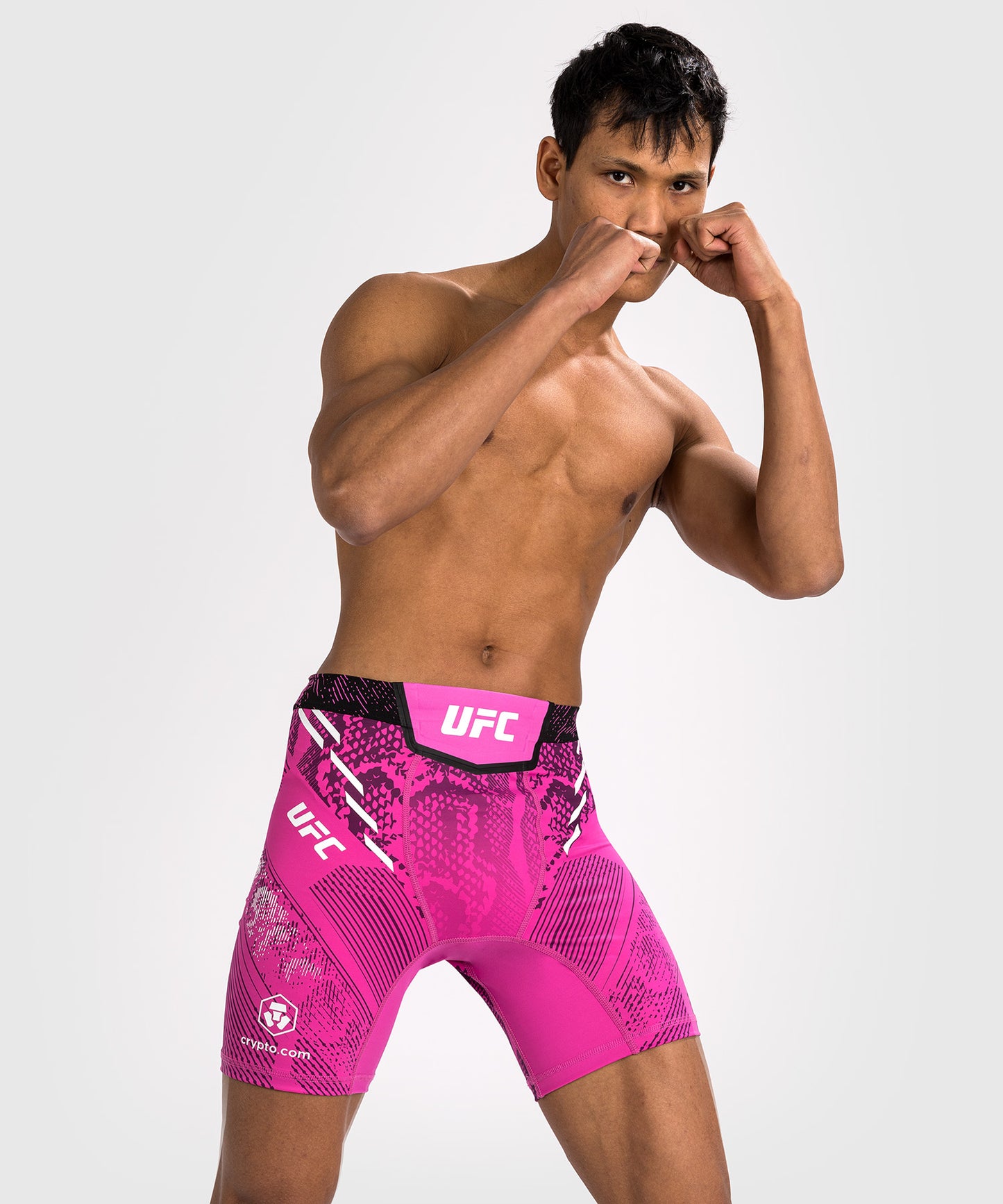 UFC Unrivaled by Venum Authentic Fight Night Short de Vale Tudo para Hombres - Rosa
