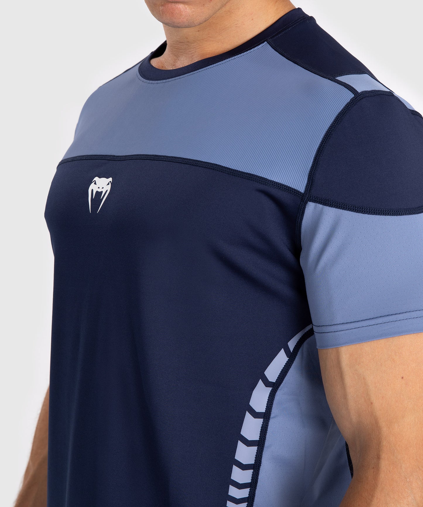 Venum Tempest Camiseta para Hombre Dry-Tech - Azul Marino/Azul