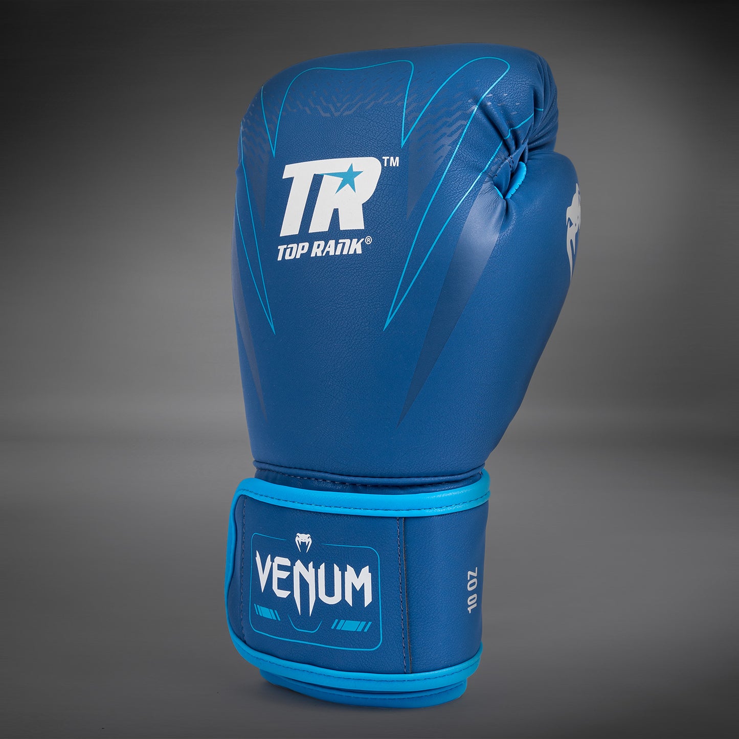 Venum x Top Rank Guantes de Boxeo Original Impact - Azul Marino