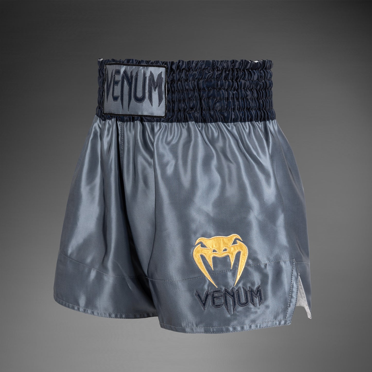 Venum Classic Pantalones Cortos de Muay Thai - Gris