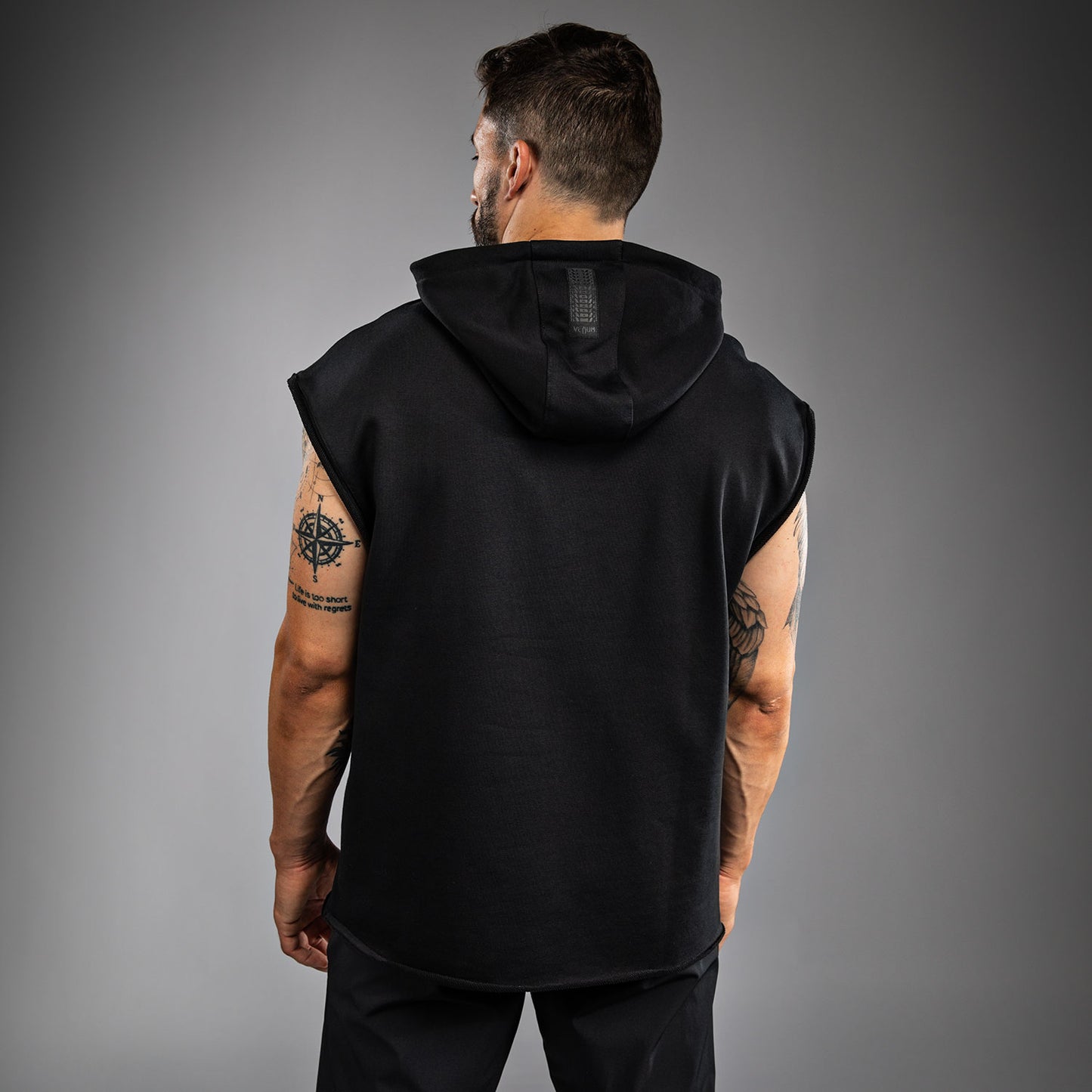 Venum Boxing VT Sudadera Sin Mangas - Negro/Blanco