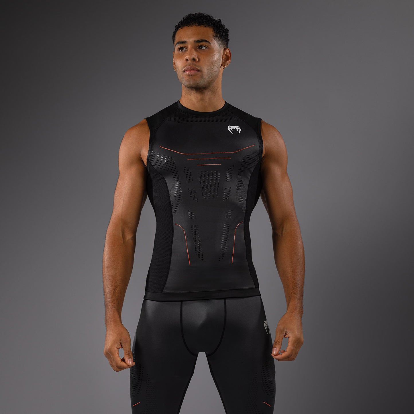 Venum Technical 3.0 Camiseta Sin Mangas Rashguard - Grafito
