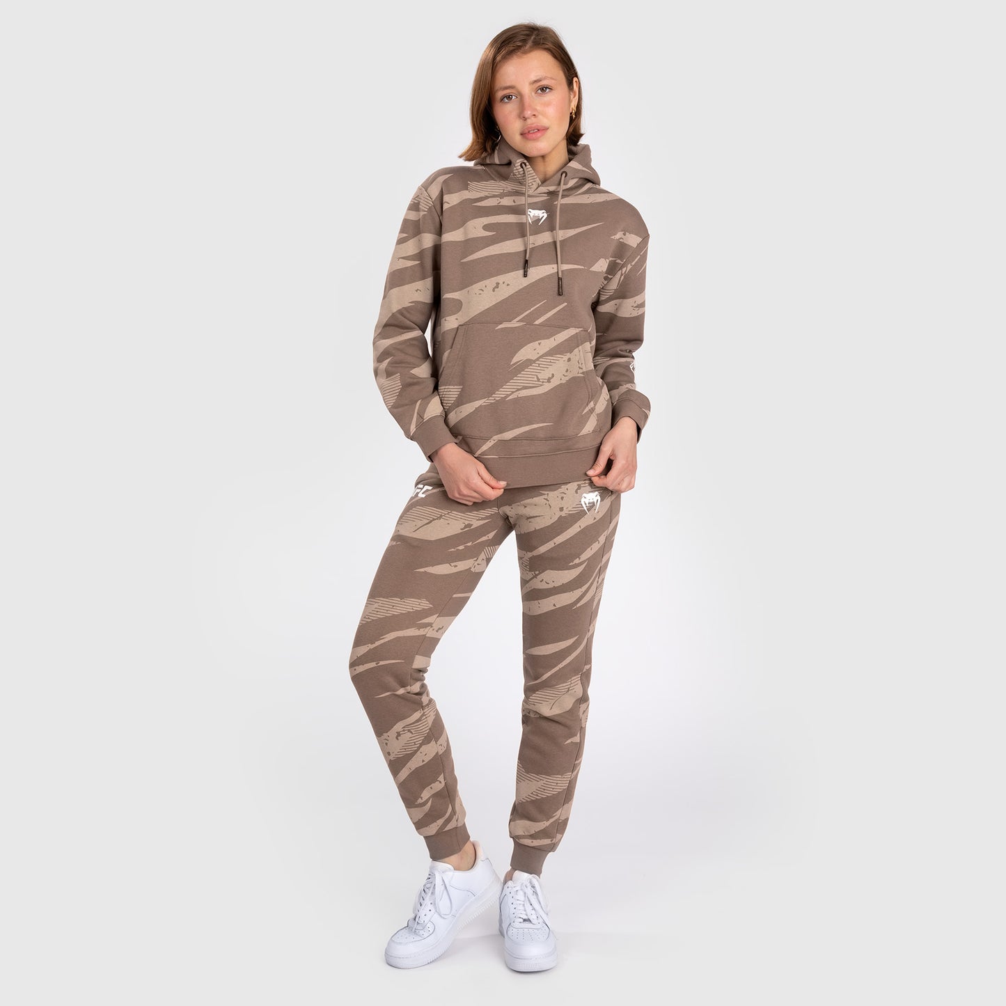 UFC Adrenaline By Venum Fight Week Sudadera Con Capucha para Mujer - Desert Camo