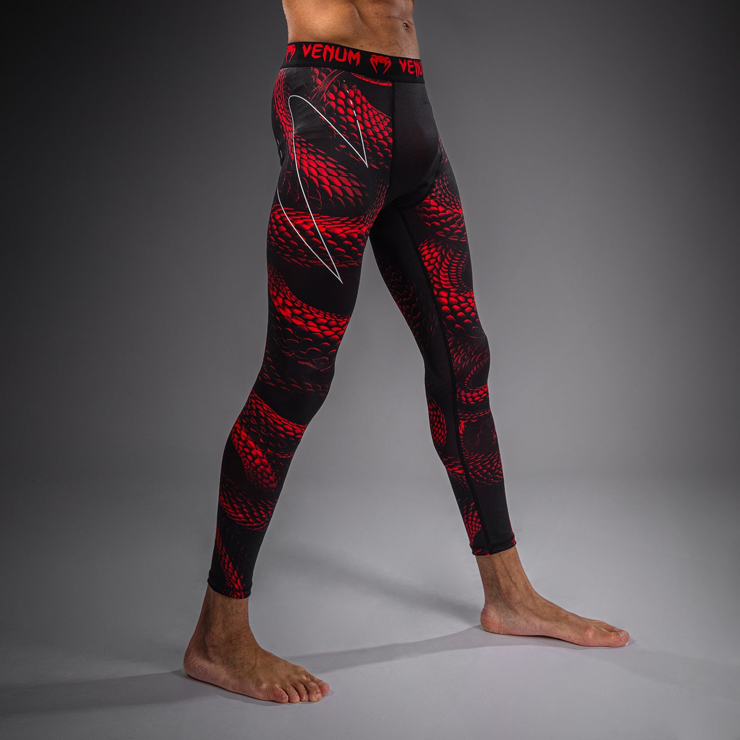 Venum Matupa Spats - Negro/Rojo/Plata