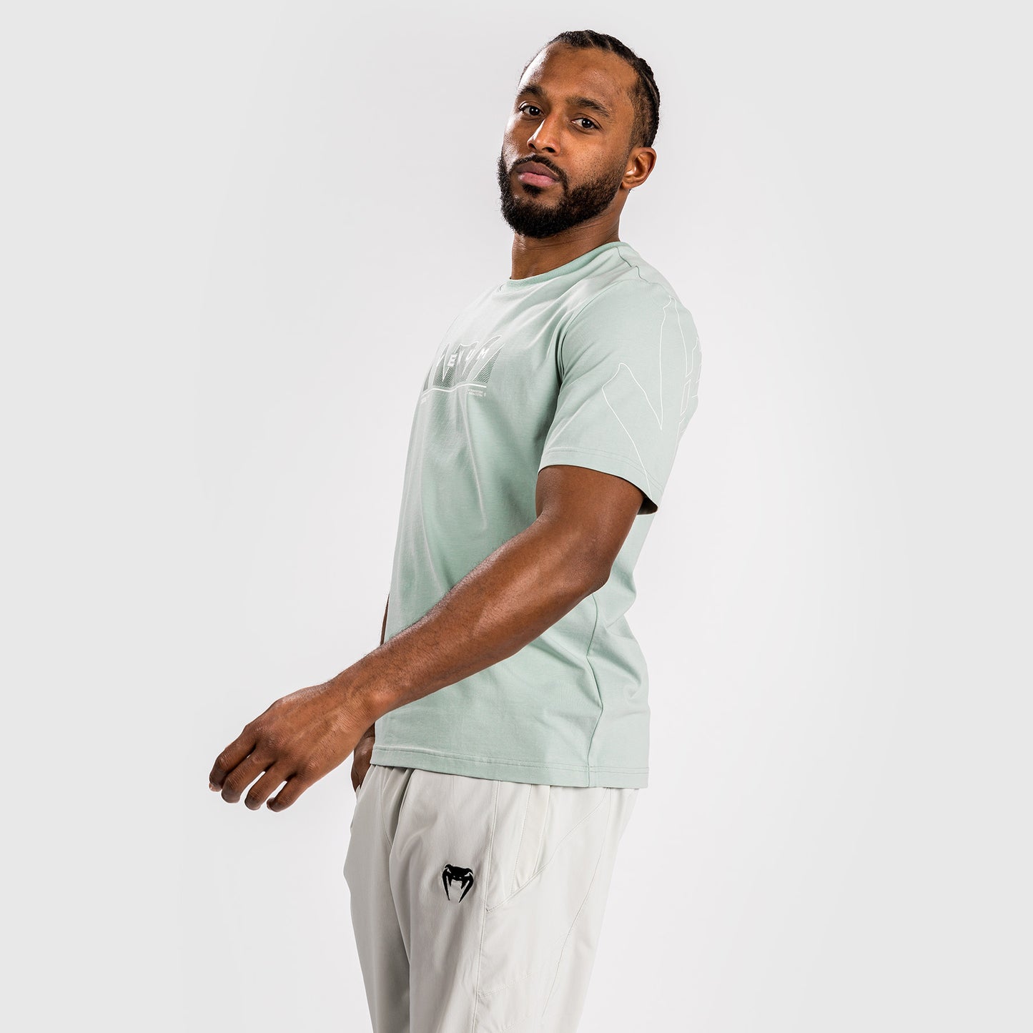 Venum Snake Print Camiseta - Verde Aqua