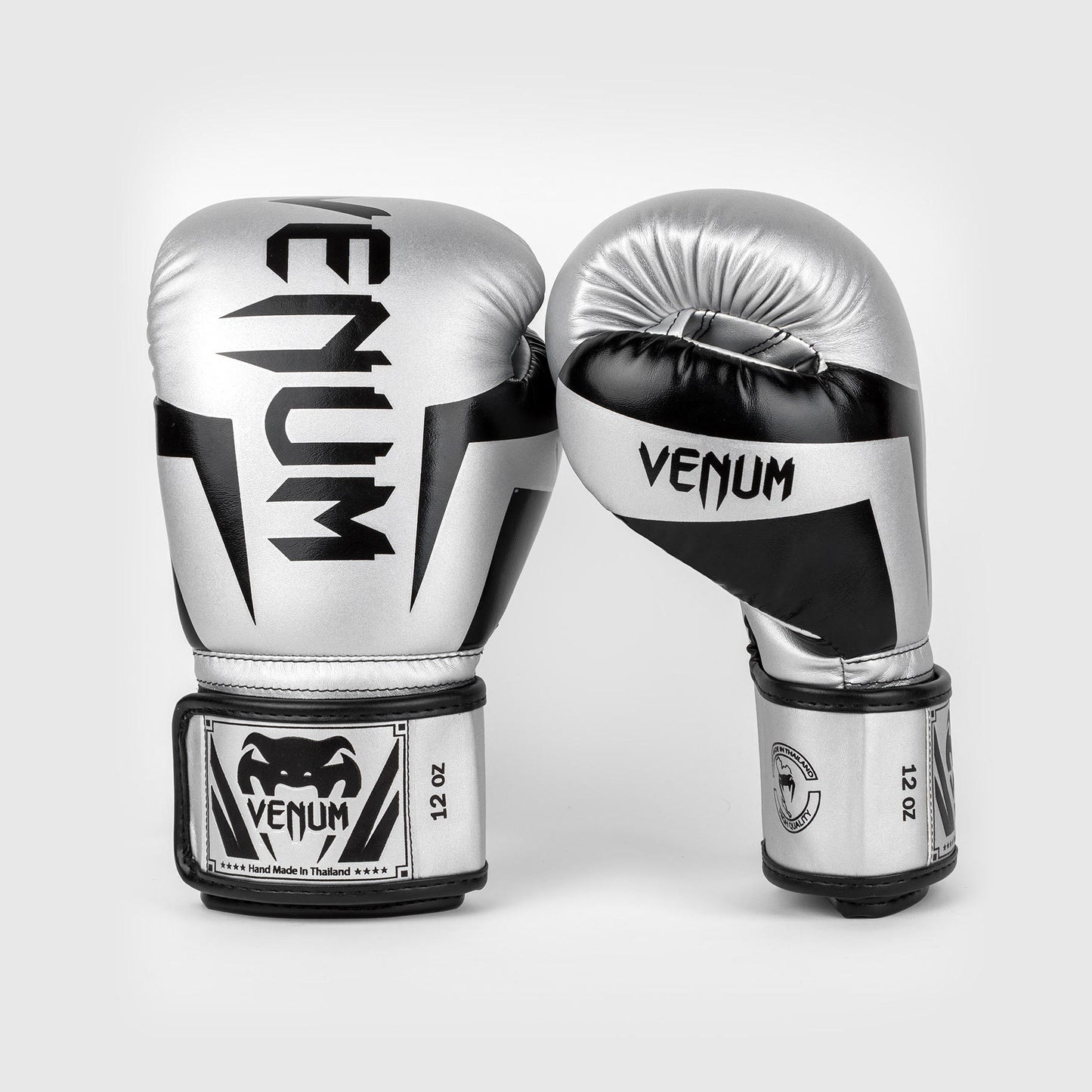 Venum Elite Guantes de boxeo - Plata/Negro