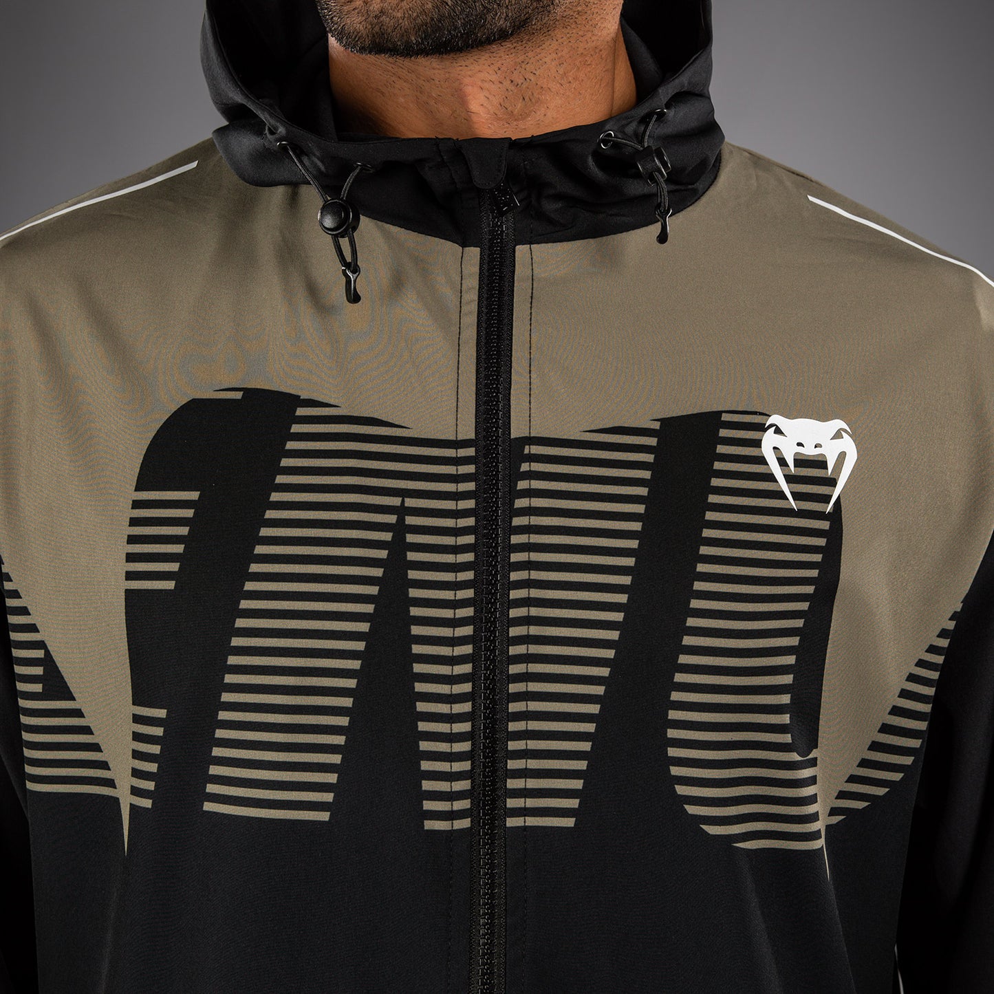 Venum Adrenaline Chaqueta Deportiva – Negro/Arena