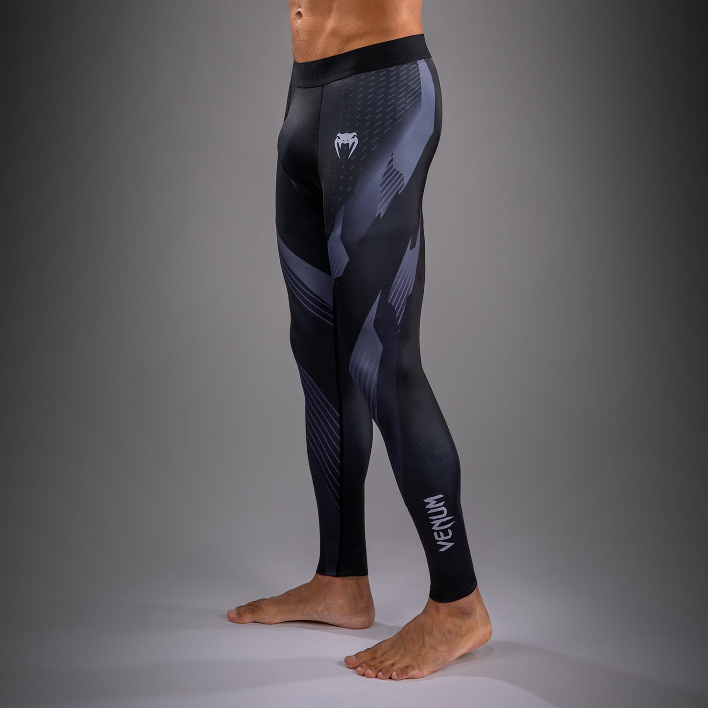 Venum No-Gi 6.0 Spats - Negro/Gris