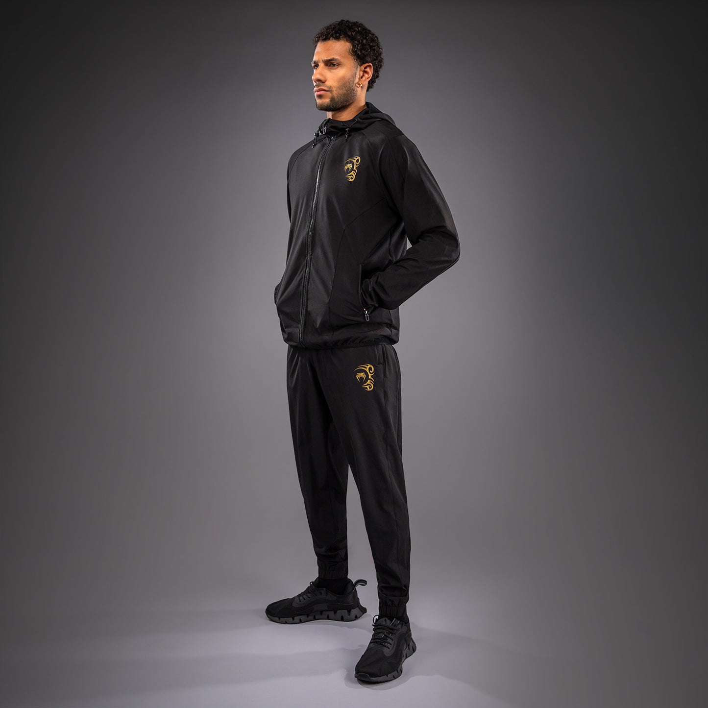 Venum x Mike Tyson Tiger Chaqueta de Chándal Tiger - Negro/Oro