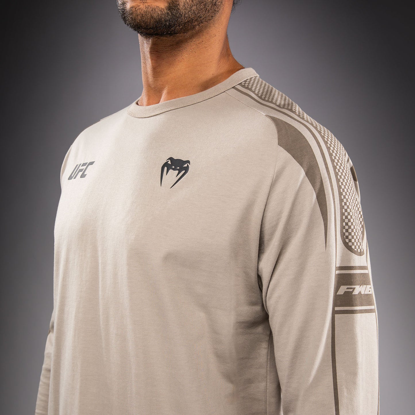 Venum UFC Unity by Venum Authentic Fight Week Camiseta de Manga Larga para Hombre - Arena