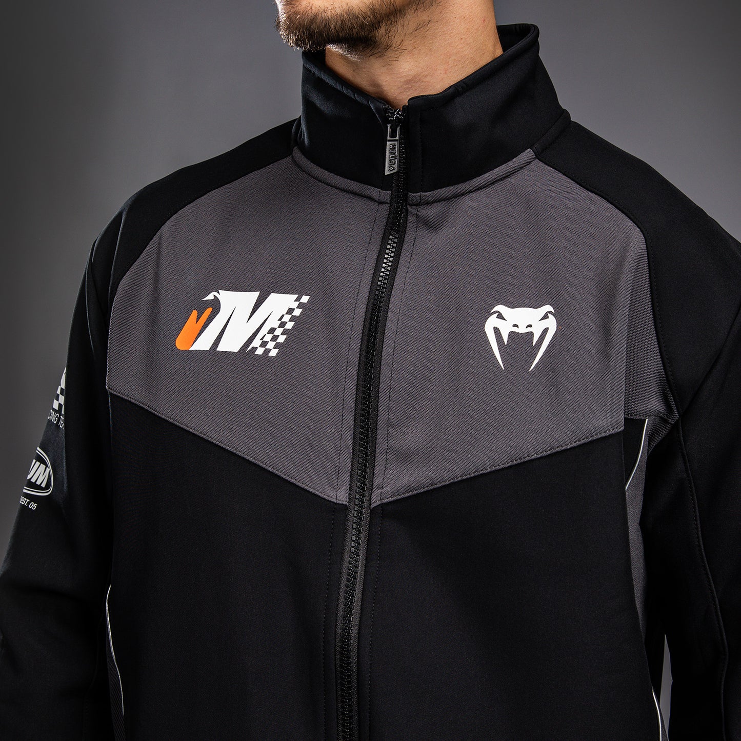 Venum Motorsport Chaqueta Softshell - Negro Profundo