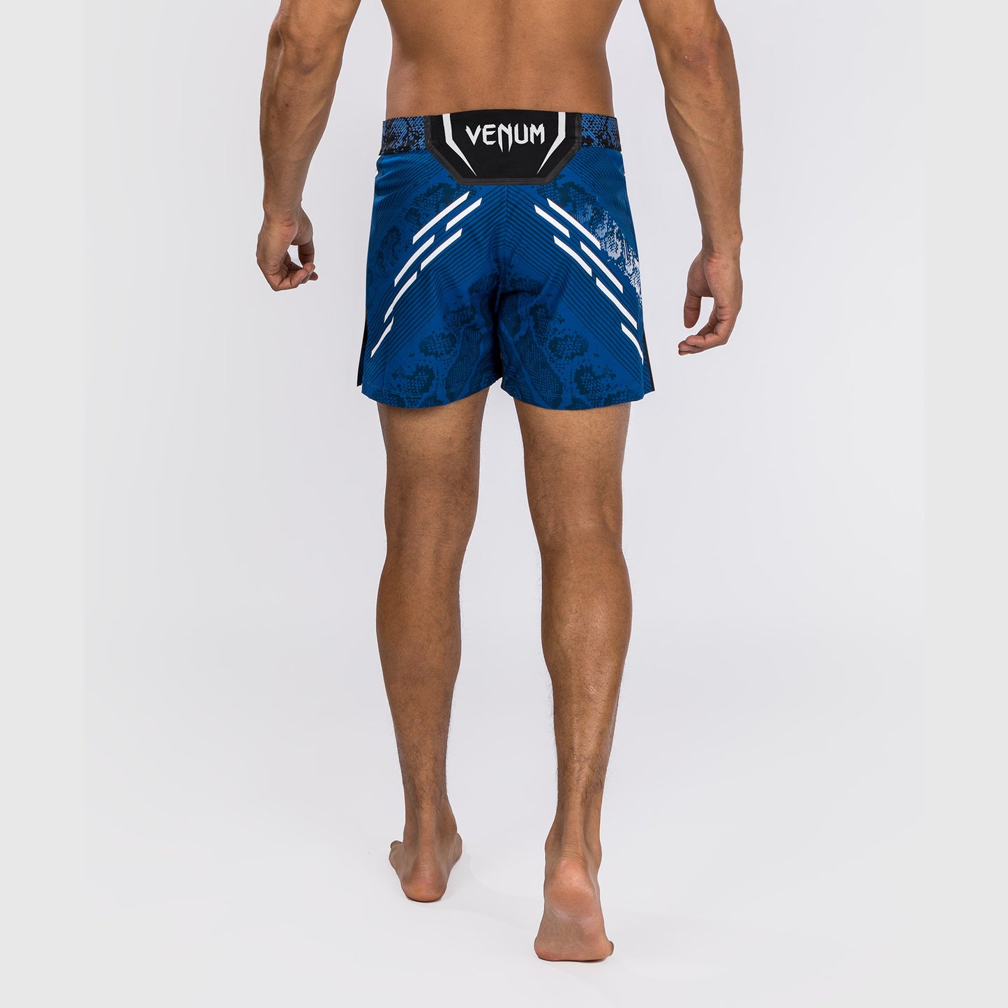 Pantalón Corto UFC Adrenaline by Venum Personalized Authentic Fight Night, Hombre - Corte Corto - Azul