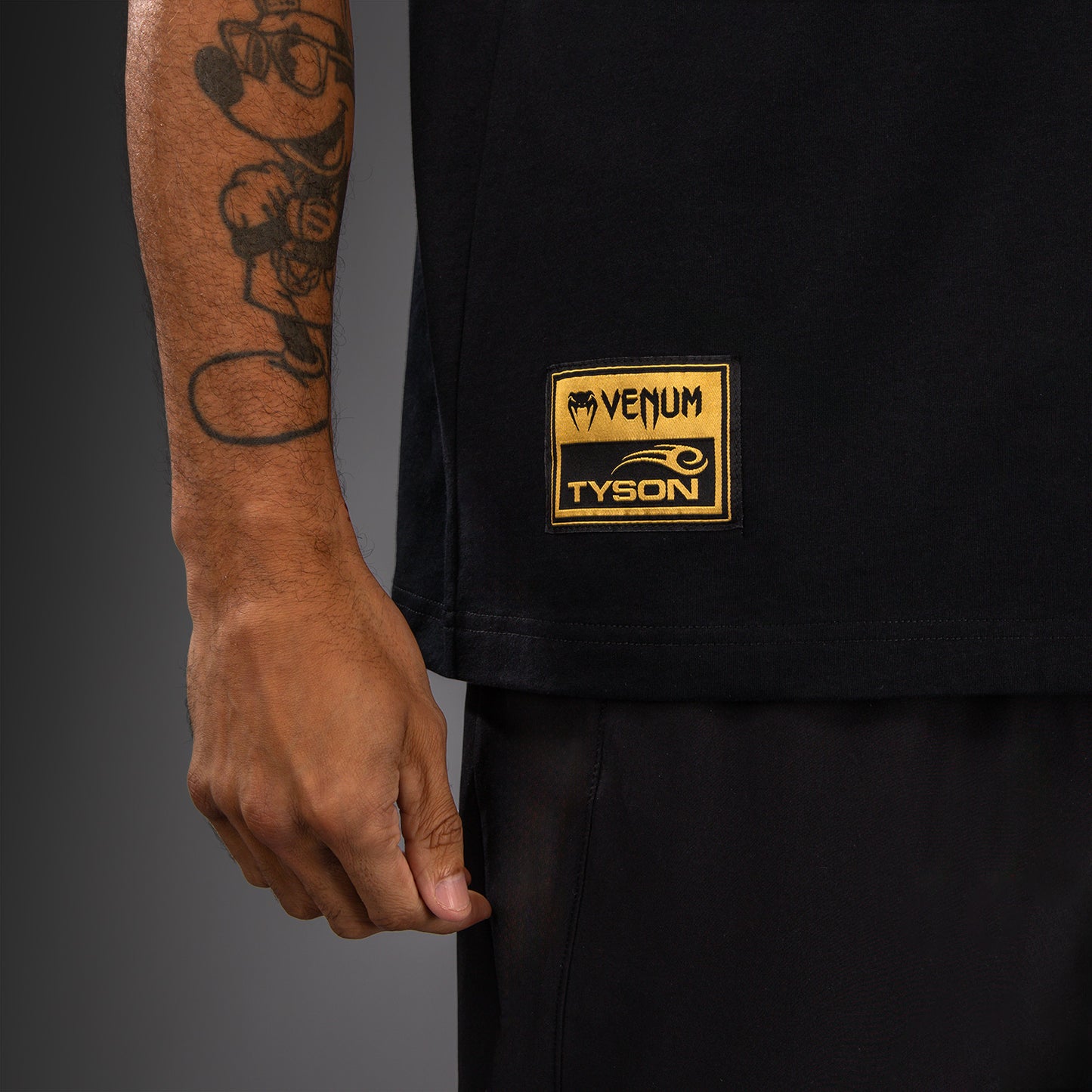 Venum x Mike Tyson Tiger Camiseta Tiger - Negro/Oro