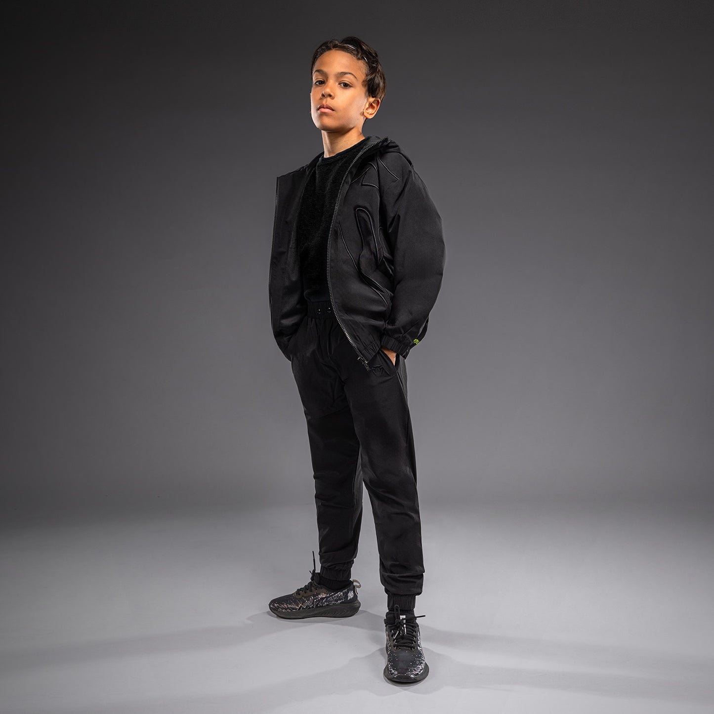Venum Giant 3D Pantalón Jogger Para Niños – Negro
