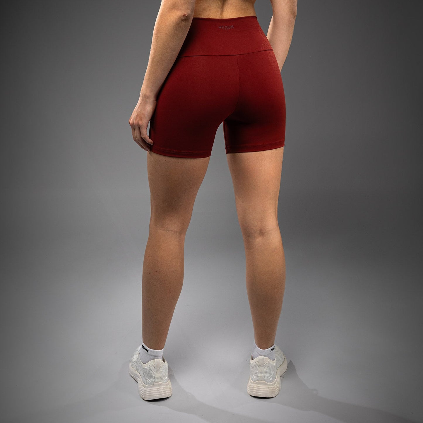 Venum Serpenti Pantalones Cortos Vale Tudo Mujer – Burdeos/Marfil