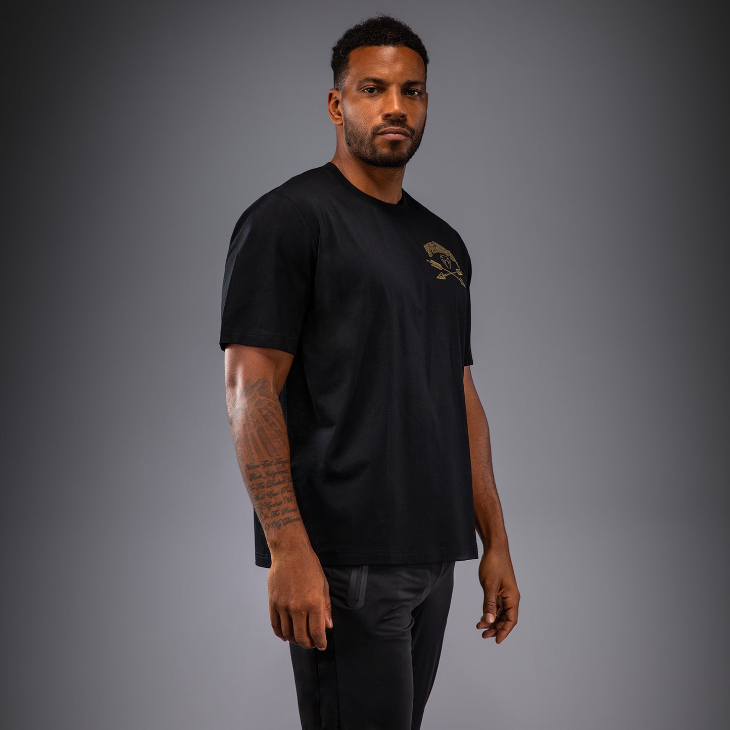 Venum Wolf Atak Camiseta – Negro/Gris