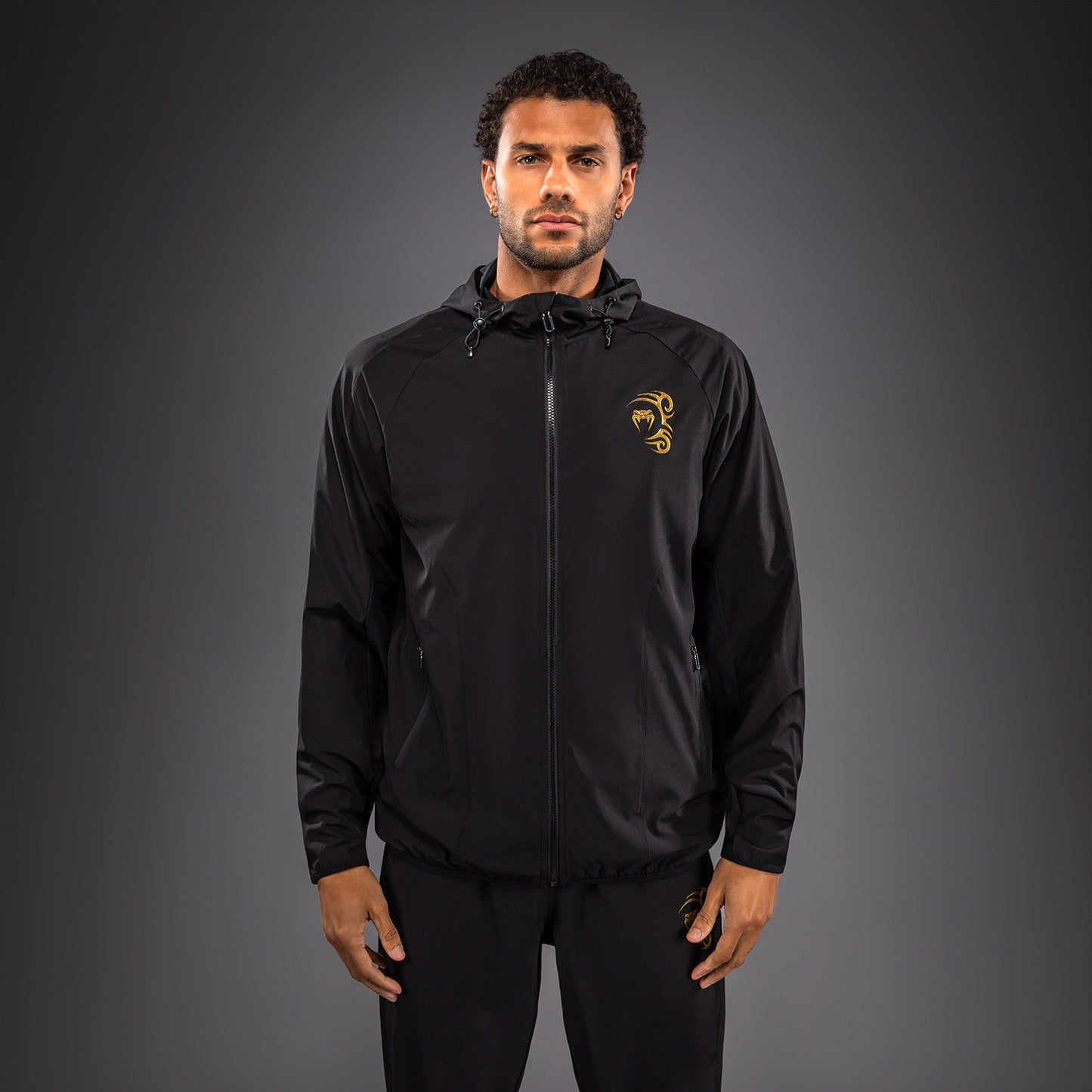 Venum x Mike Tyson Tiger Chaqueta de Chándal Tiger - Negro/Oro