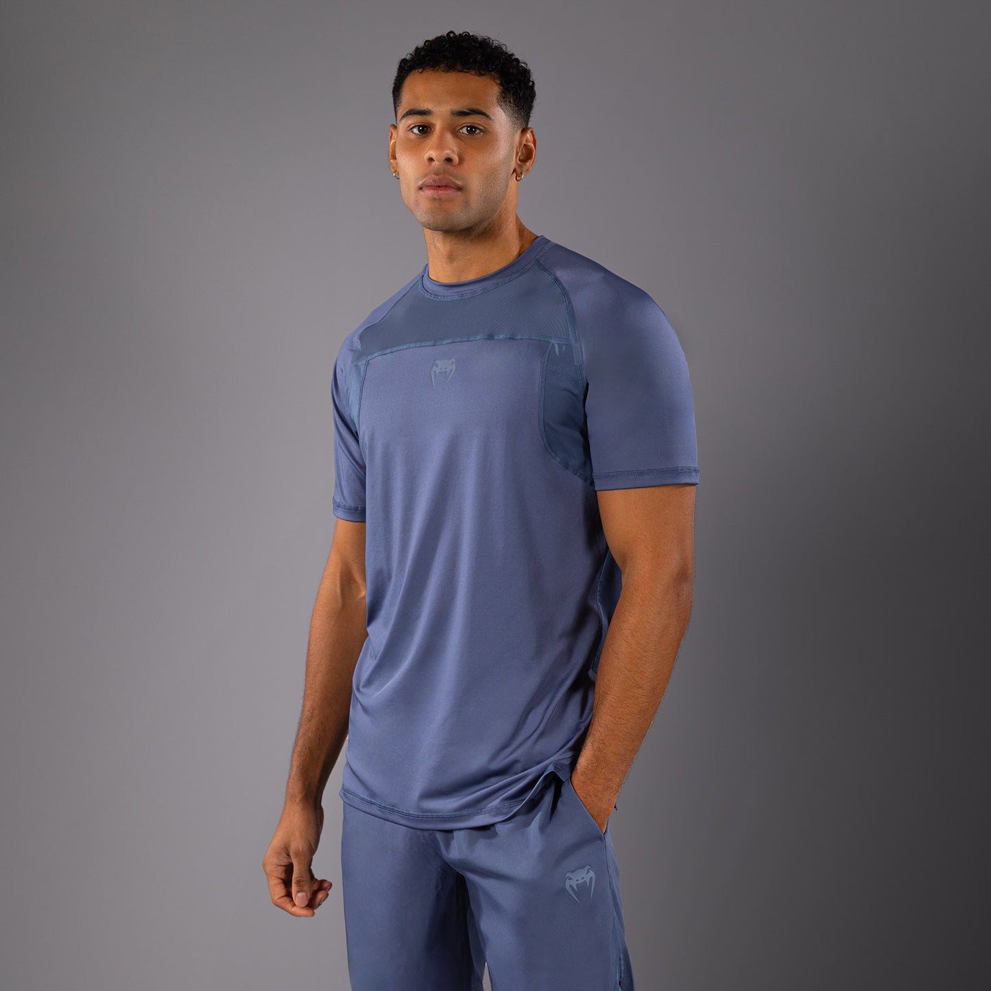 Venum G-Fit Air Camiseta Dry-Tech para Hombre - Azul Niebla