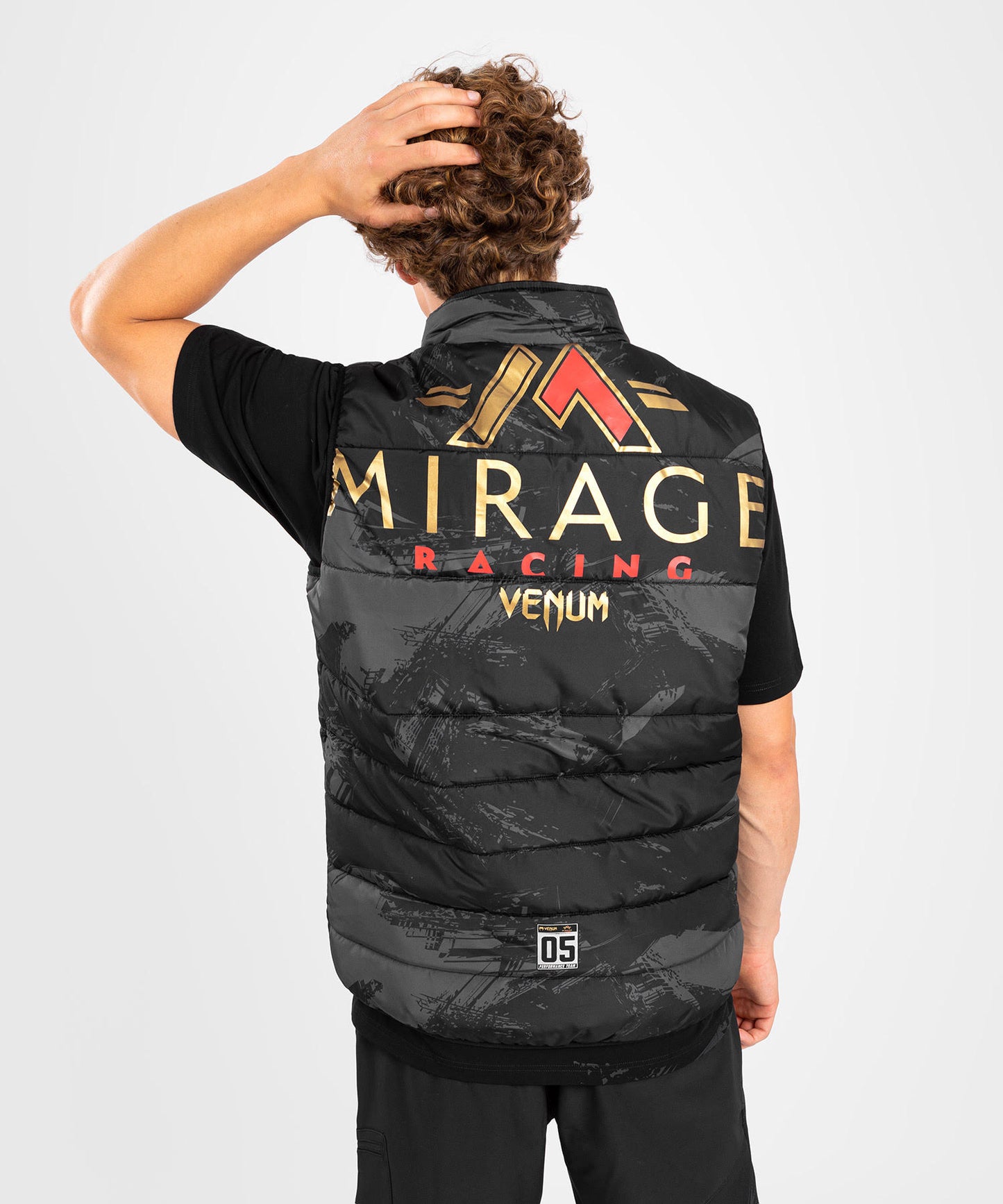 Venum x Mirage Chaqueta de pluma sin mangas - Negro/Oro