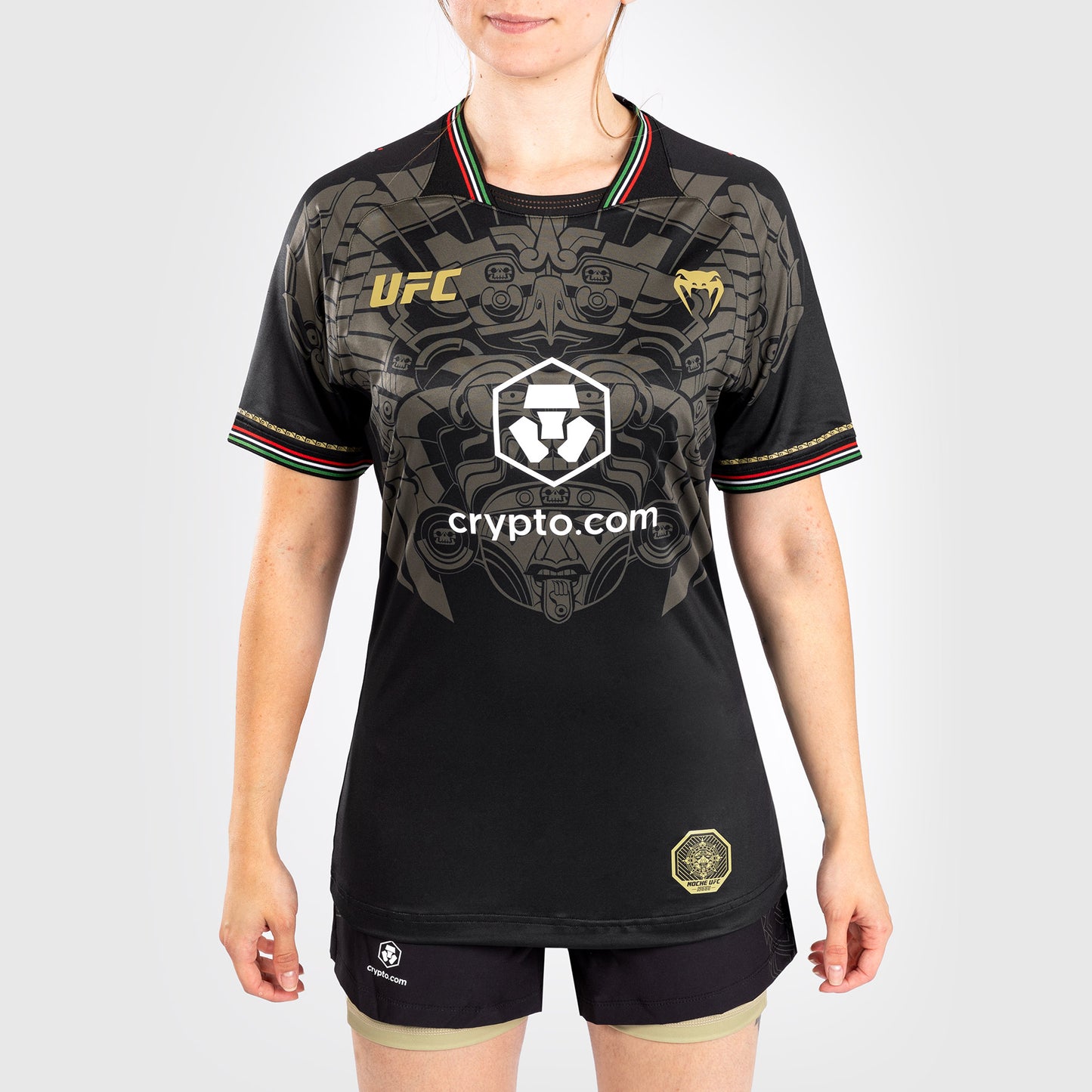 Noche UFC by Venum Authentic Fight Night Camiseta Dry Tech Mujer - Negro