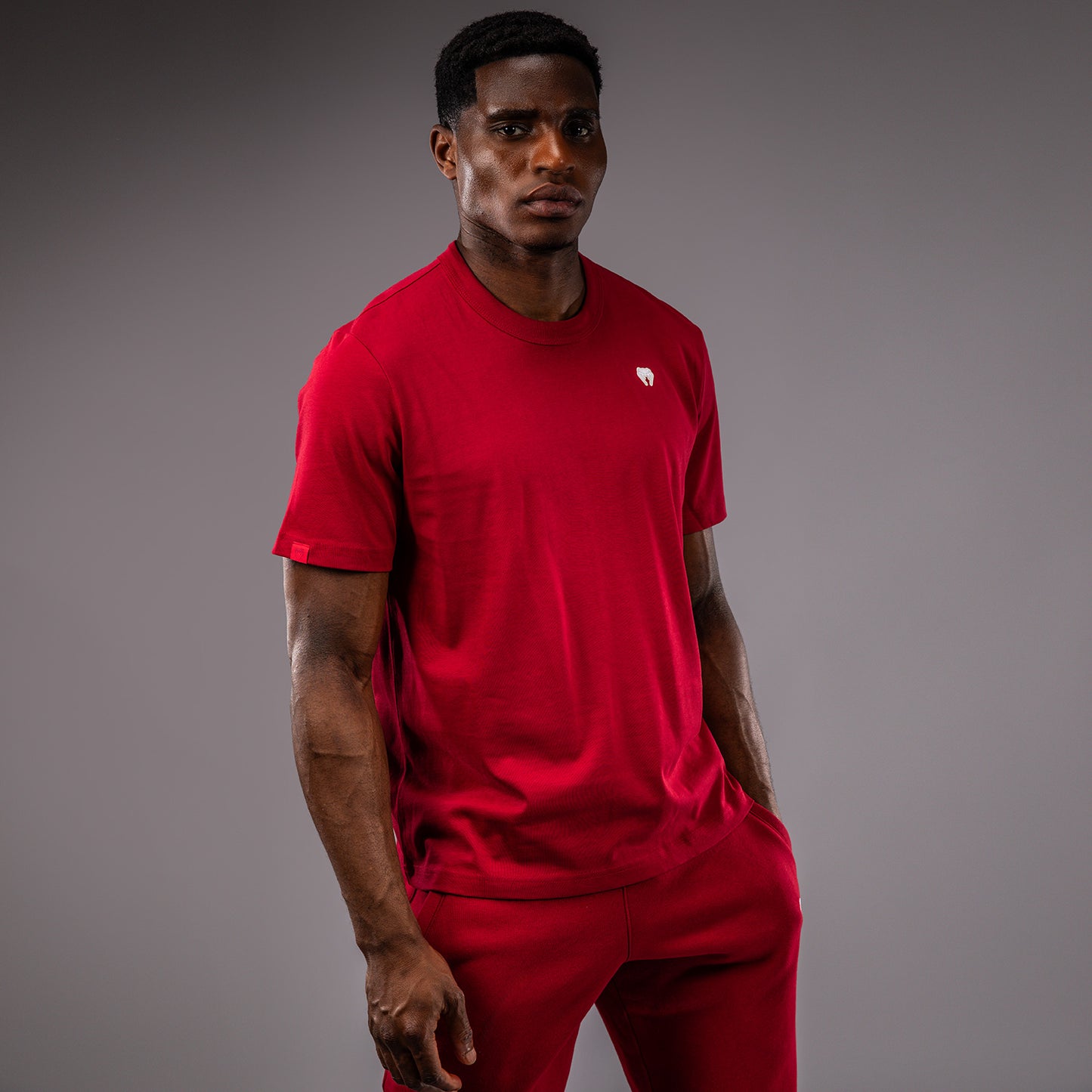 Venum Silent Power Camiseta - Rojo Cereza