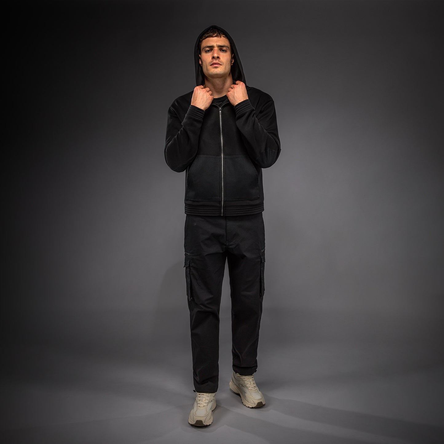 Venum Urban Gi Sudadera con Capucha con Cremallera – Negro