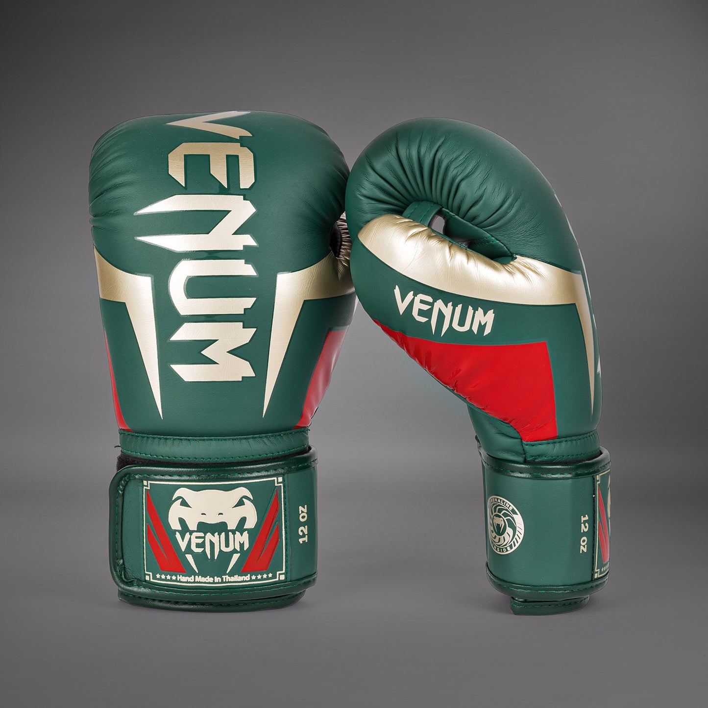 Venum Elite Guantes de Boxeo - Verde - Edición especial
