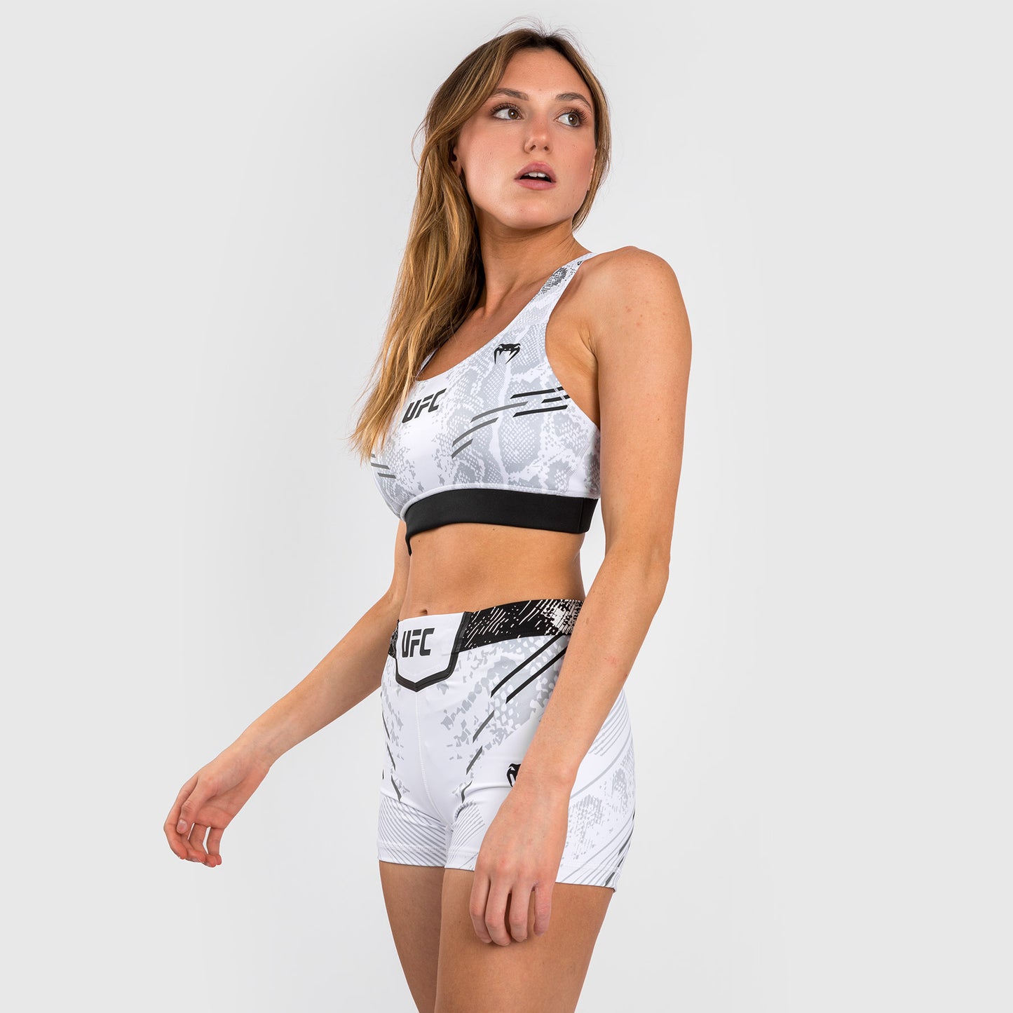 UFC Authentic Adrenaline Fight Night By Venum Mujer Sujetador deportivo - Blanco