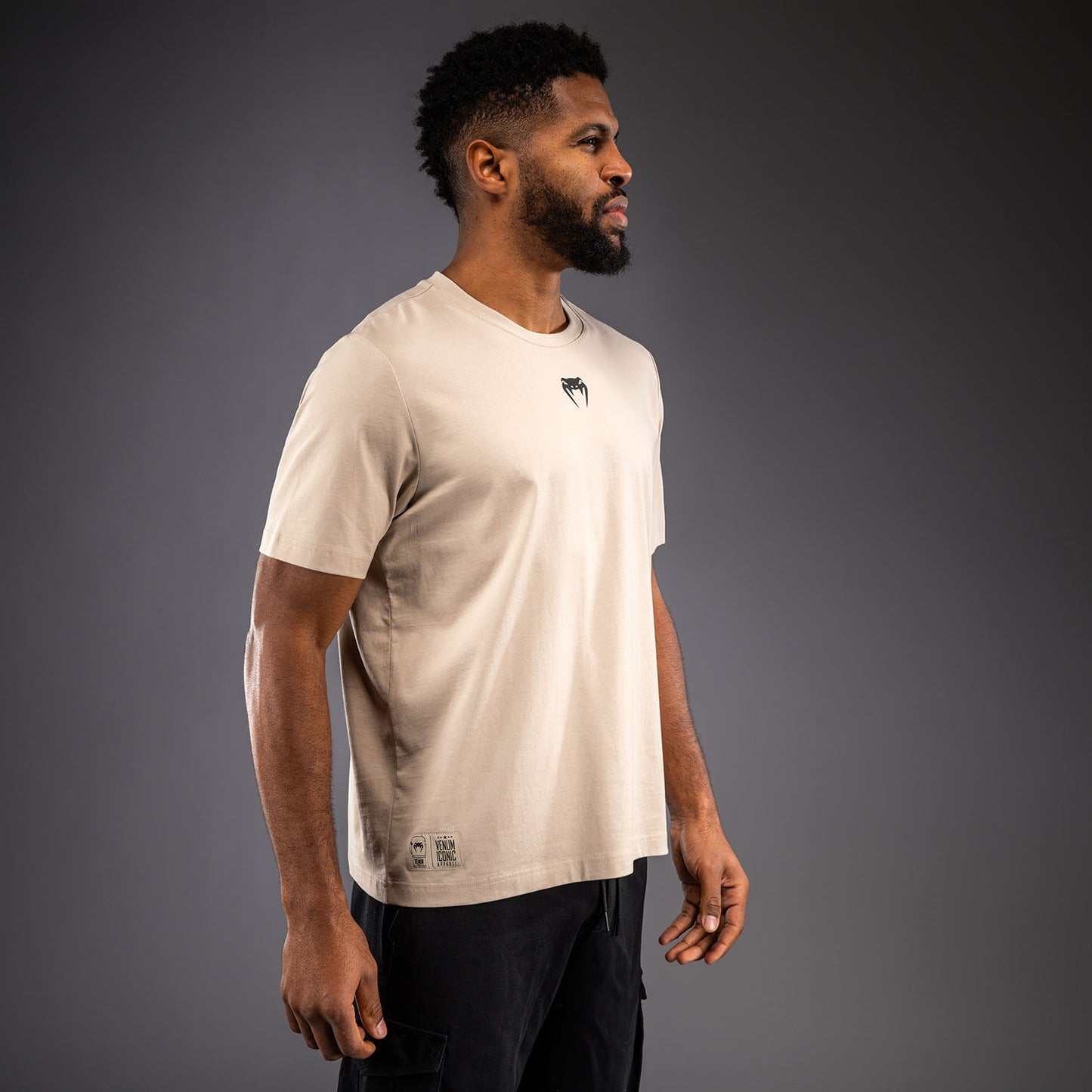 Venum Fight Icon Camiseta de Algodón - Beige
