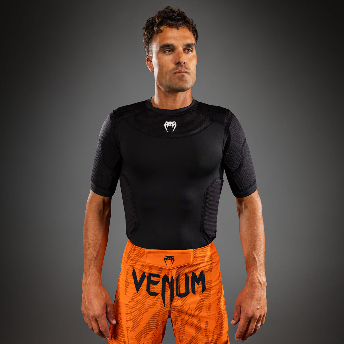 Venum MX Basics Camiseta de protección - Negro/Blanco