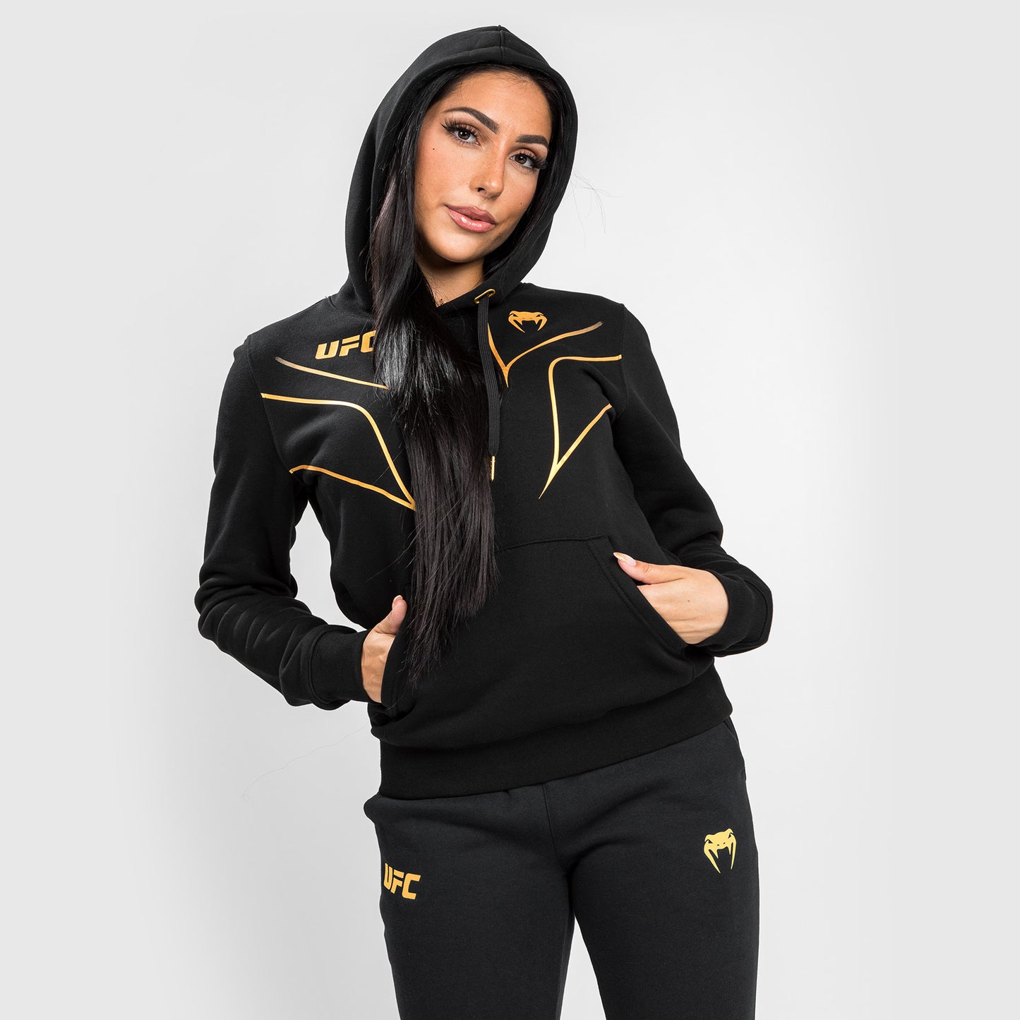 Sudadera con capucha UFC Venum Fight Night 2.0 para mujer - Champion