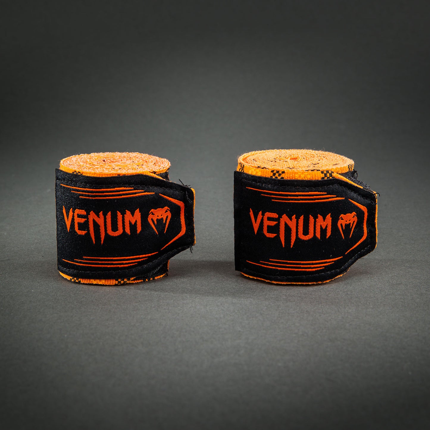 Venum Kontact Evo Tartan Vendas de Boxeo - Calabaza