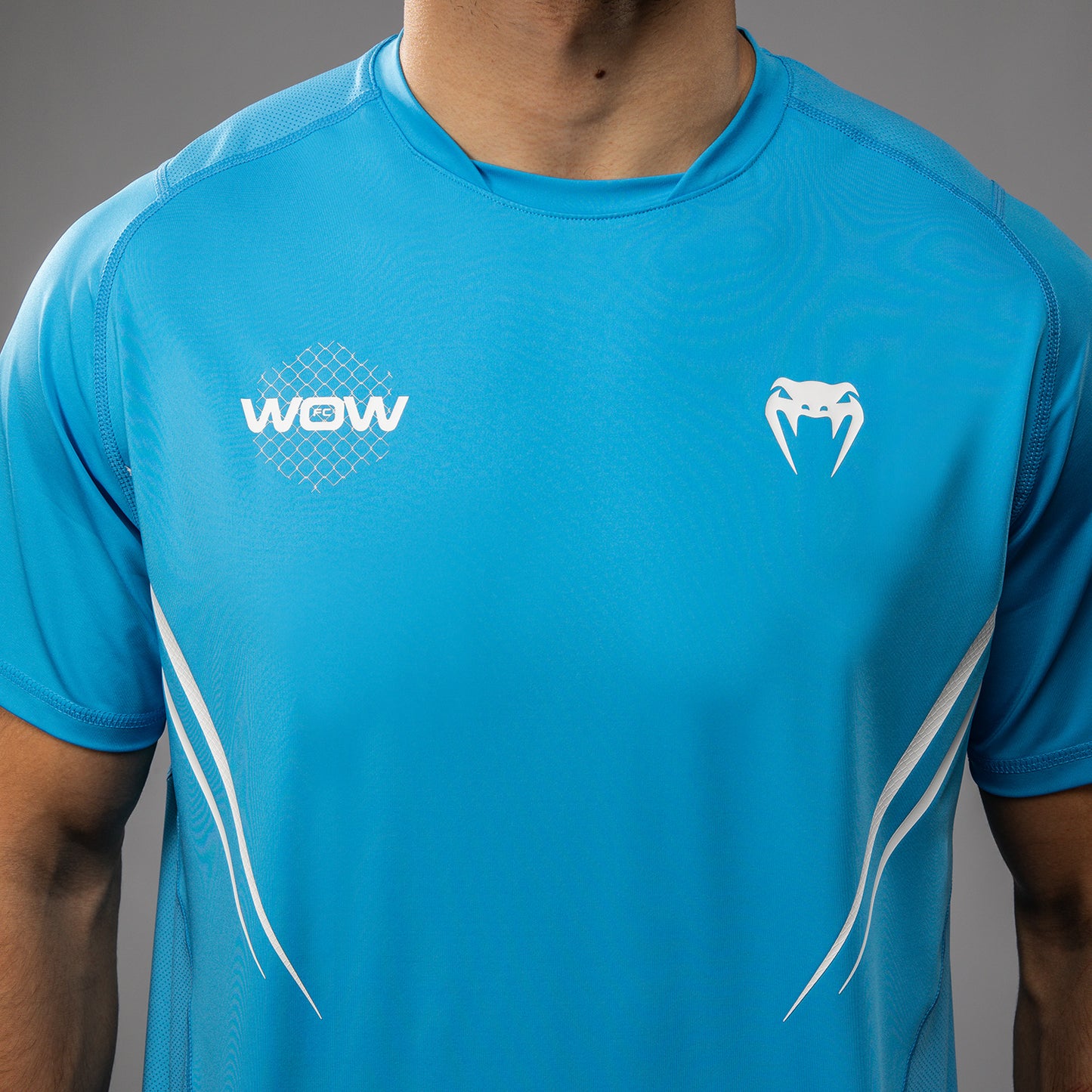Venum x WOW FC Camiseta Dry-Tech - Azul Pacífico