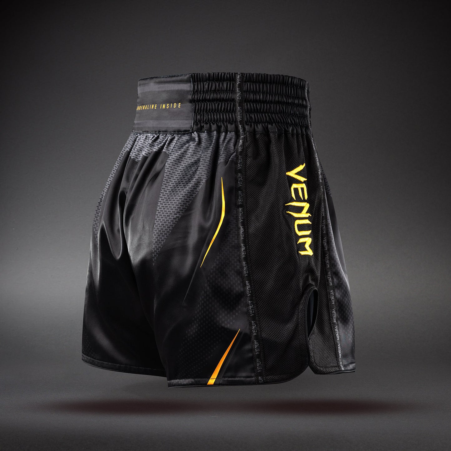 Venum G-Core Pantalón Corto de Muay Thai - Negro/Oro
