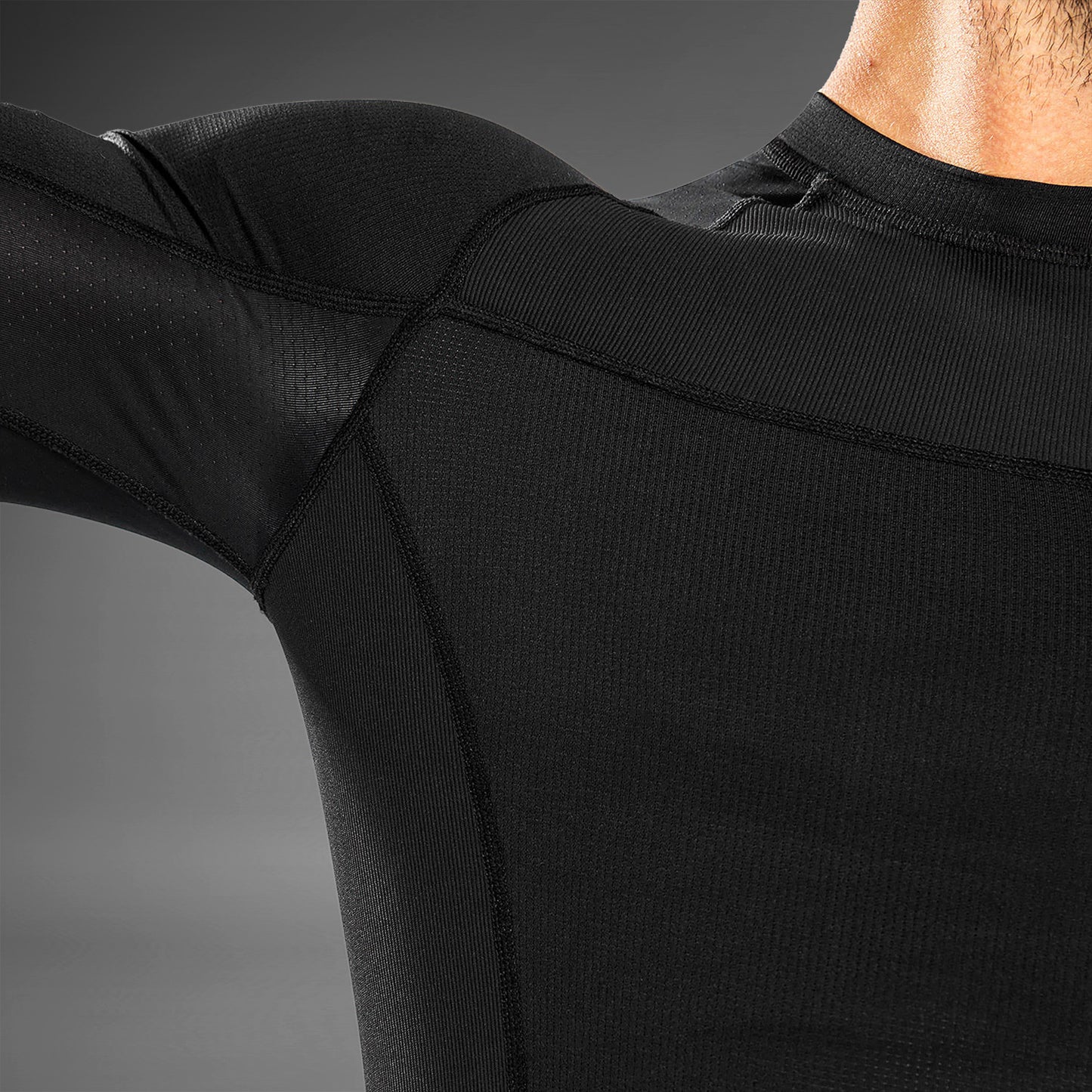 Rashguard de manga larga Venum G-Fit Air - Negro
