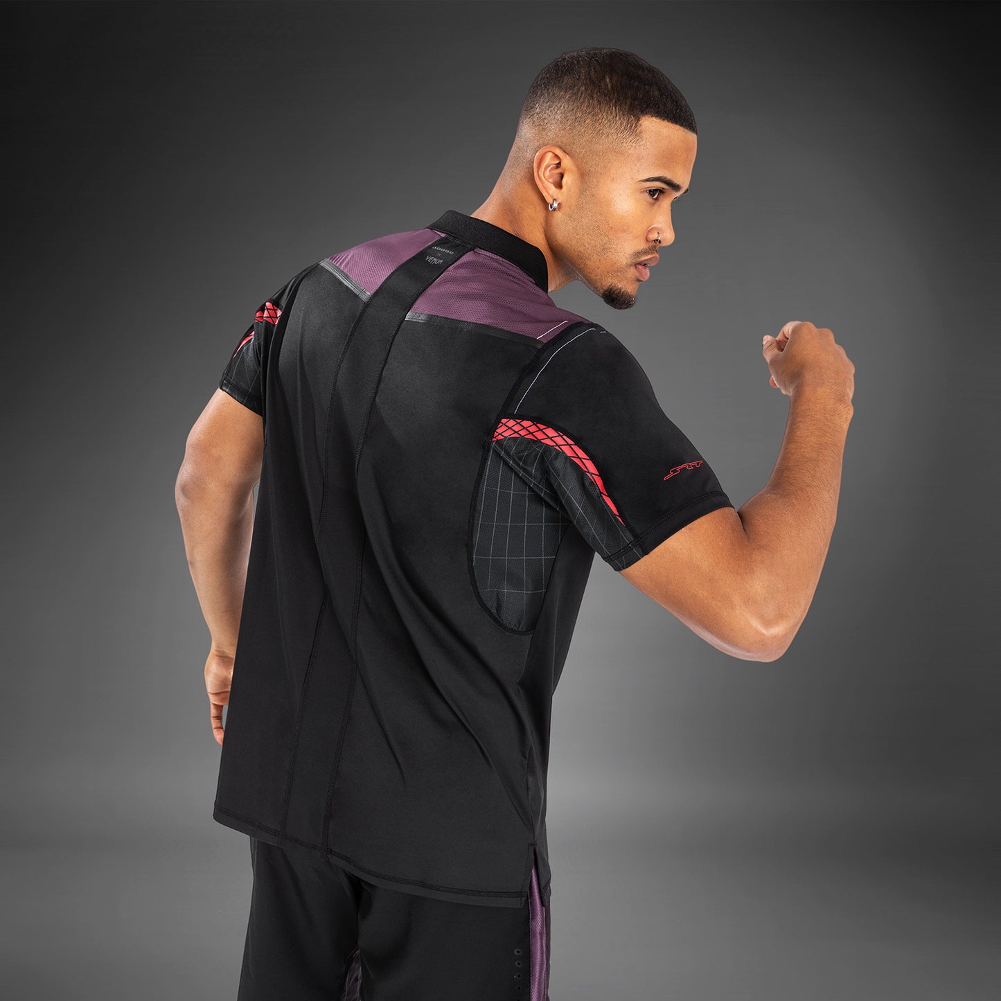 Venum x Dodge Banshee Polo Dry Tech Hombre - Negro