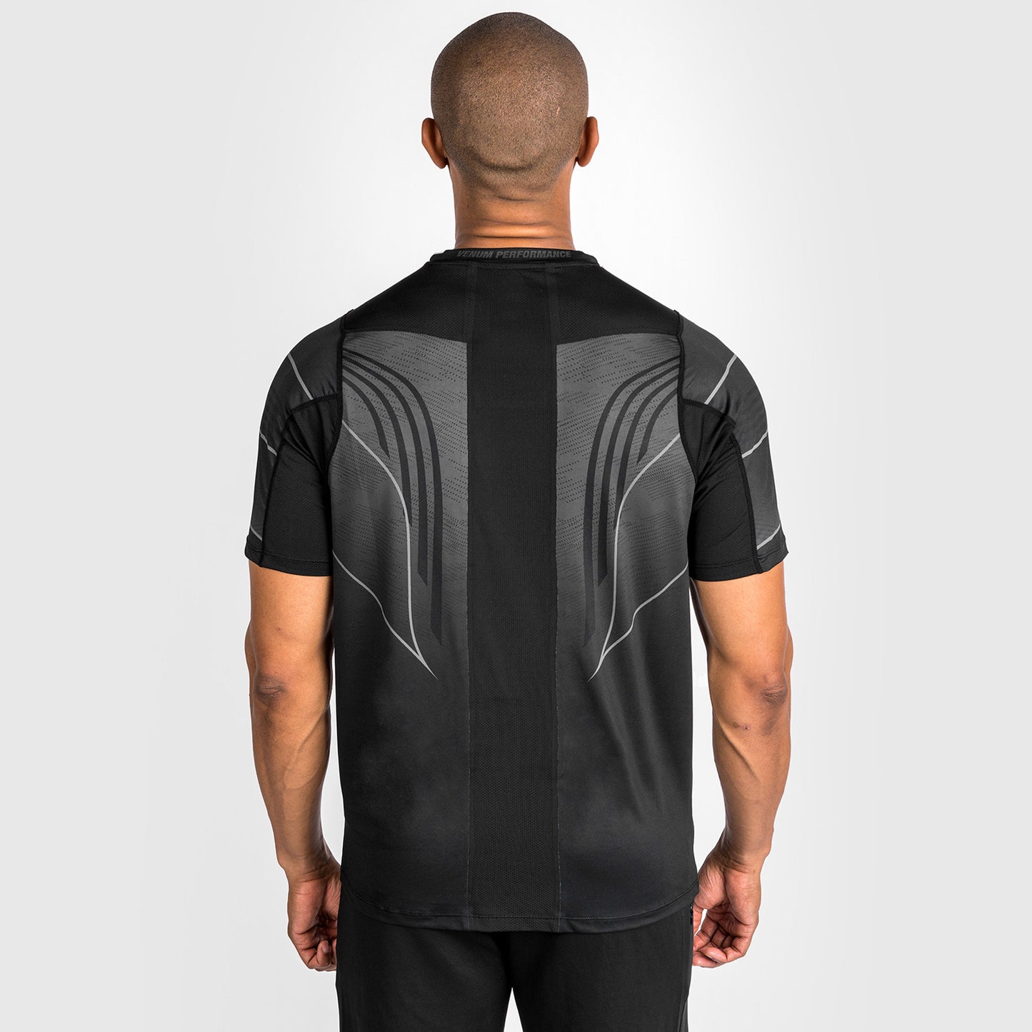 Camiseta personalizada UFC Venum Authentic Fight Night 2.0 para hombre - Negra