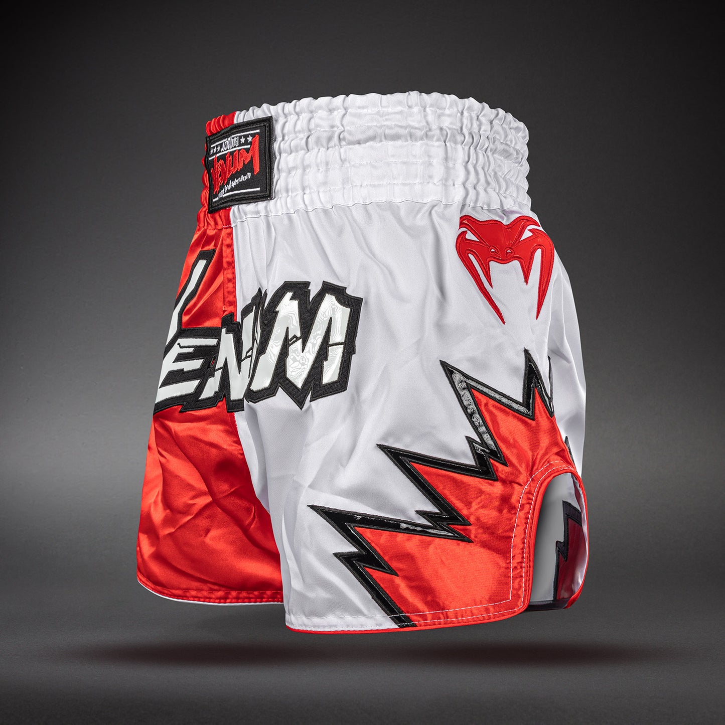 Venum Inferno 2.0 Pantalones Cortos de Muay Thai - Rojo/Blanco