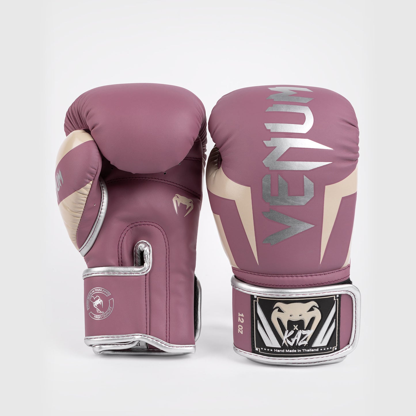Venum x Kaz Guantes de Boxeo – Orquídea Apagado/Plata