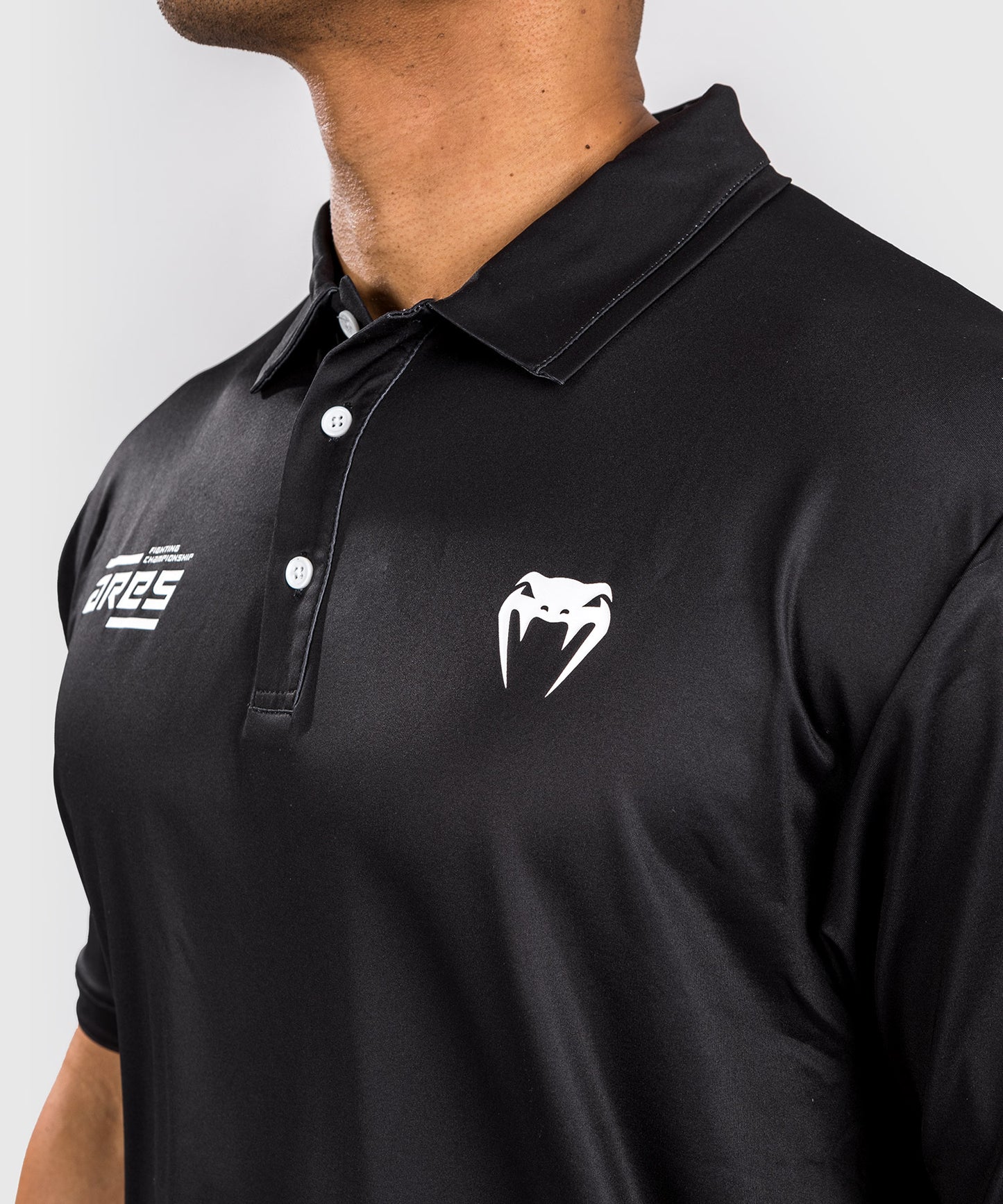 Venum x Ares Polo Dry Tech - Negro