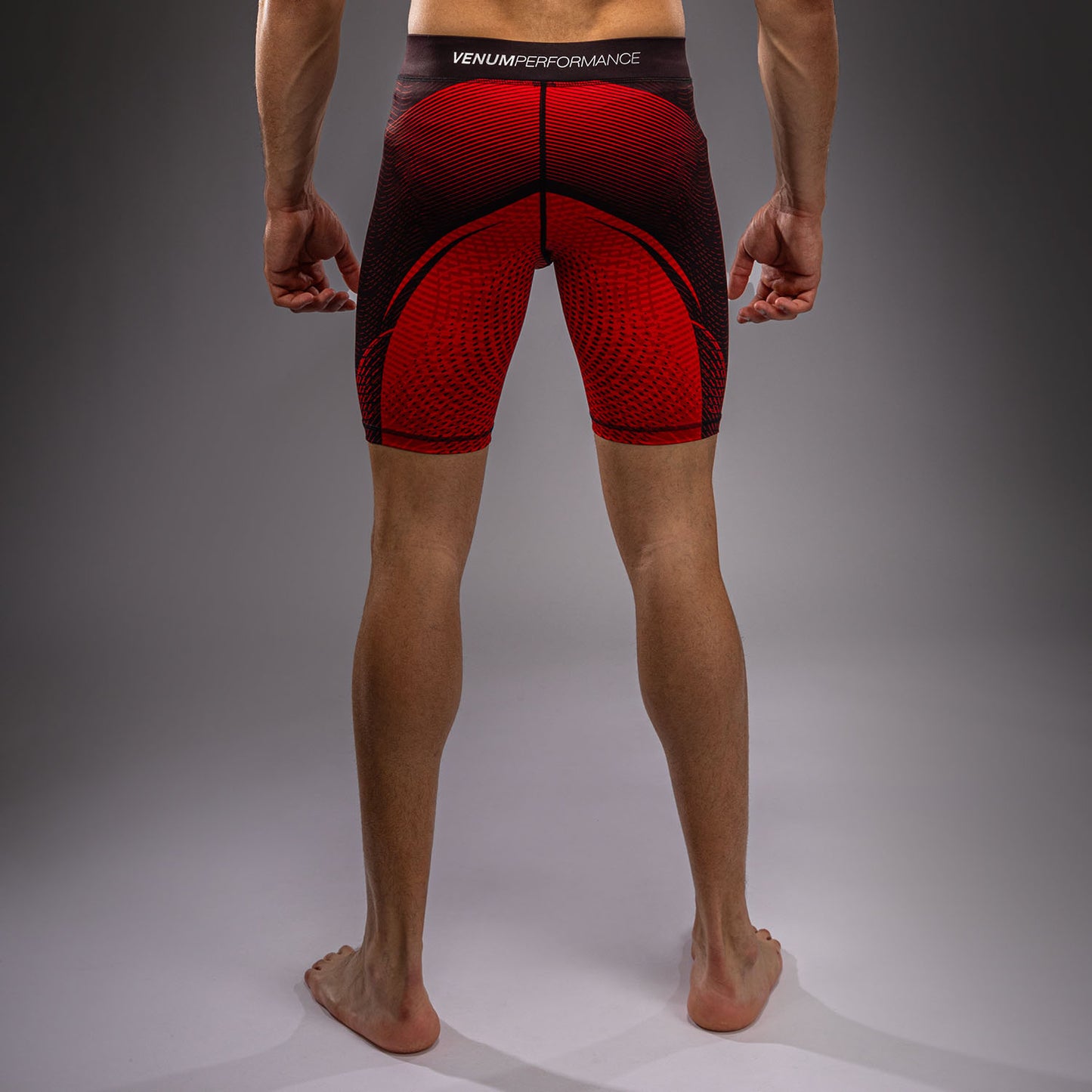 Venum Galactic 3.0 Pantalón Corto de Compresión - Rojo/Plata