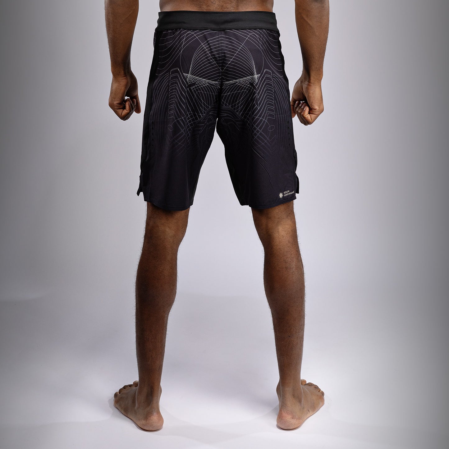 Venum G-Fit Air Pantalones de Lucha para Hombre - Negro Profundo/Arena del desierto