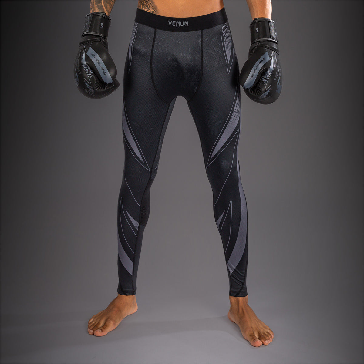 Venum Amazonia Reborn Pantalón de compresión - Negro/Gris