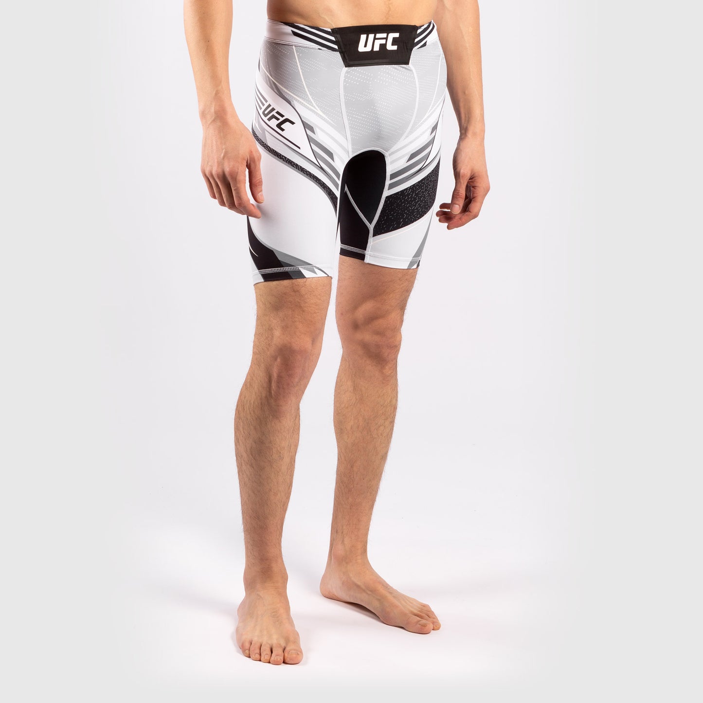 Pantalón De Vale Tudo UFC Venum Authentic Fight Night – Modelo Corto - Blanco
