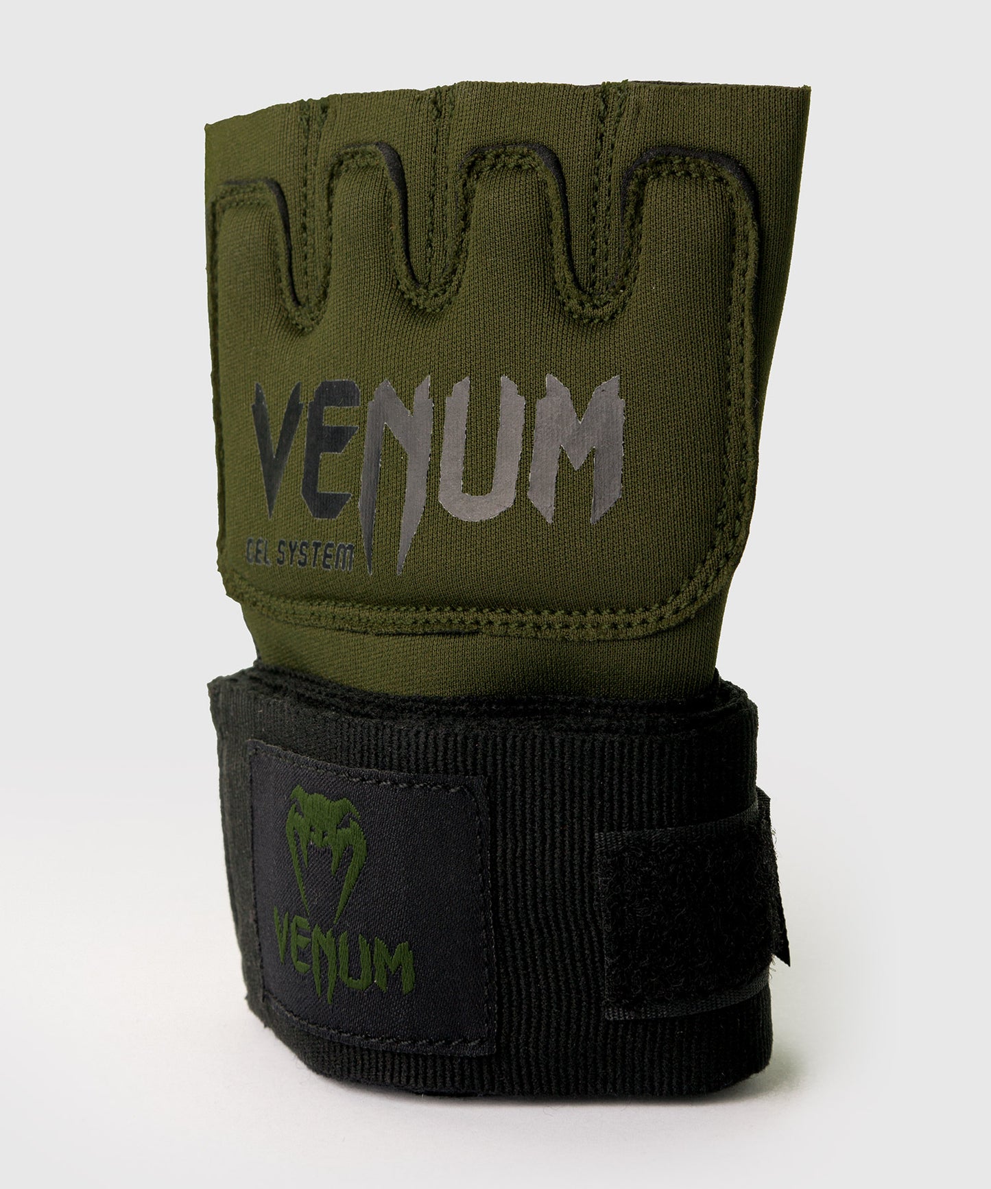 Venum Kontact Gel Guante venda - Kaki/Negro