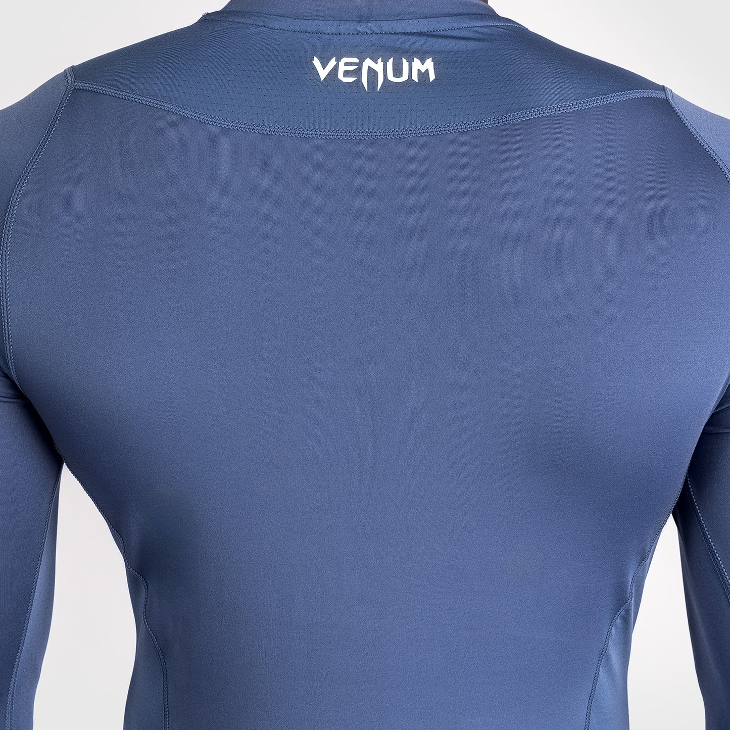 Venum Attack Rashguard de Manga Larga para Hombre - Azul marino