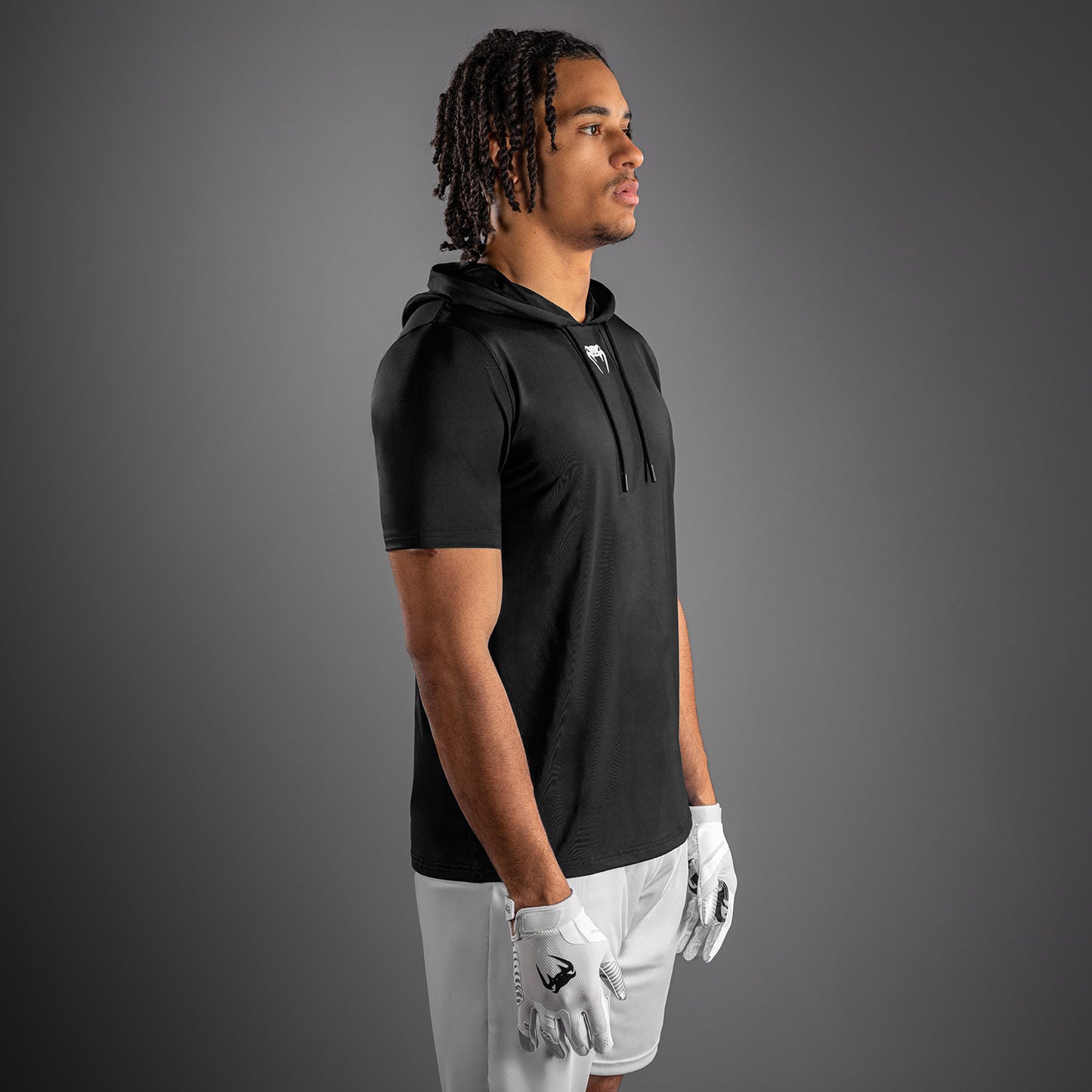 Venum Elite Sudadera Dry-Tech Manga Corta - Negro